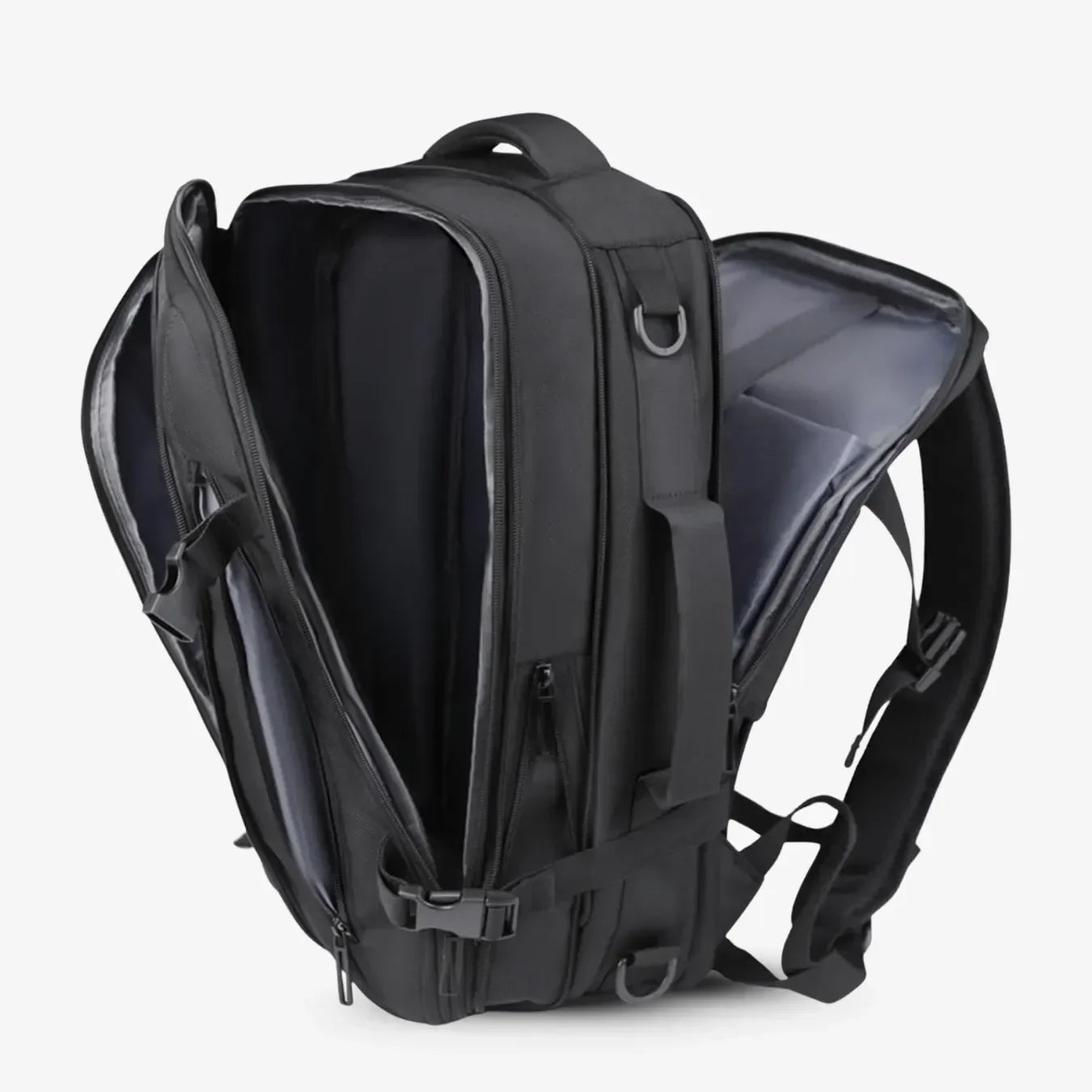 Mochila Executiva Expansível 36-55L com Compressão a Vácuo AirLuxePack™ - uniescolhas