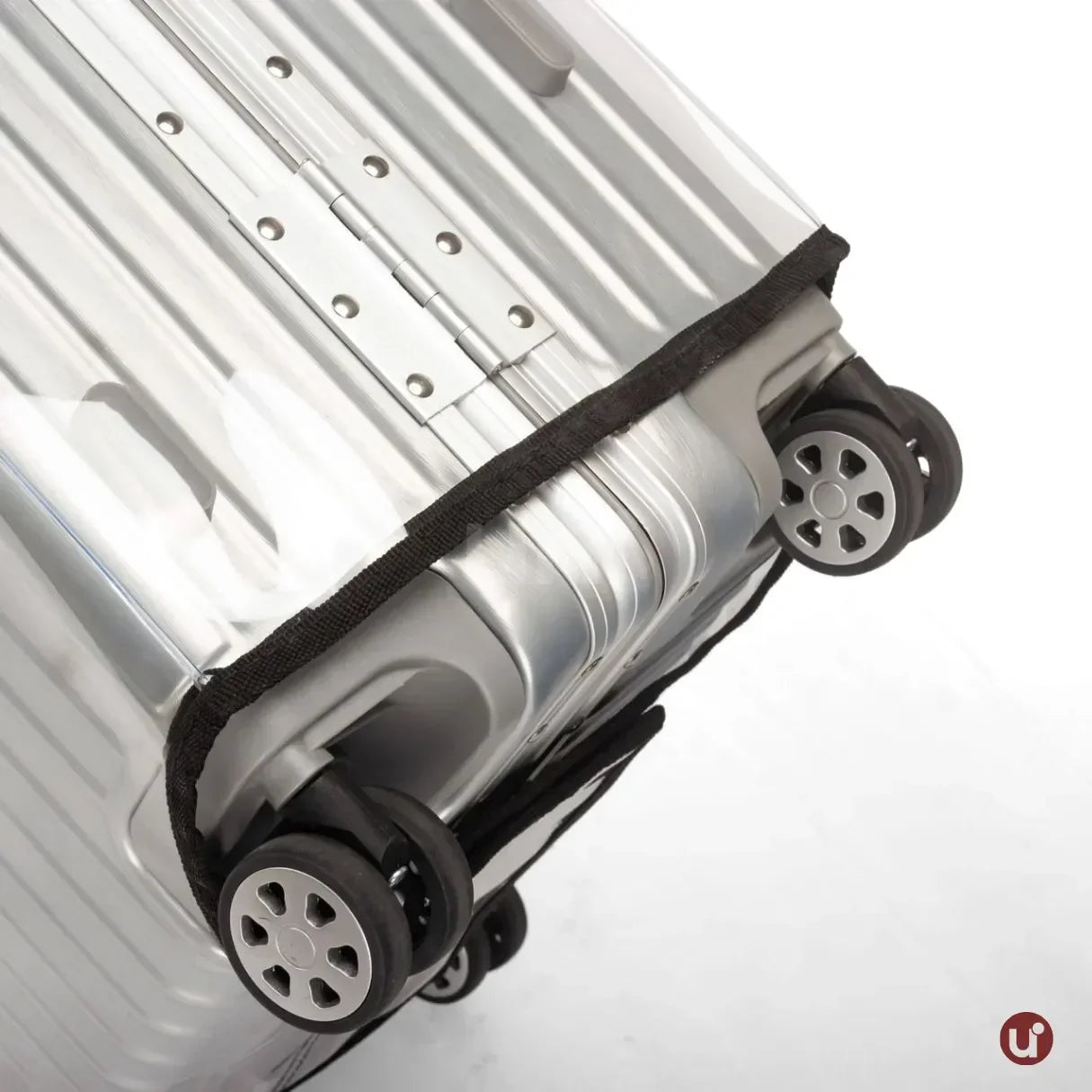 Capa Protetora Para Mala de Viagem Transparente PVC Cristal Resistente e Impermeável - uniescolhas