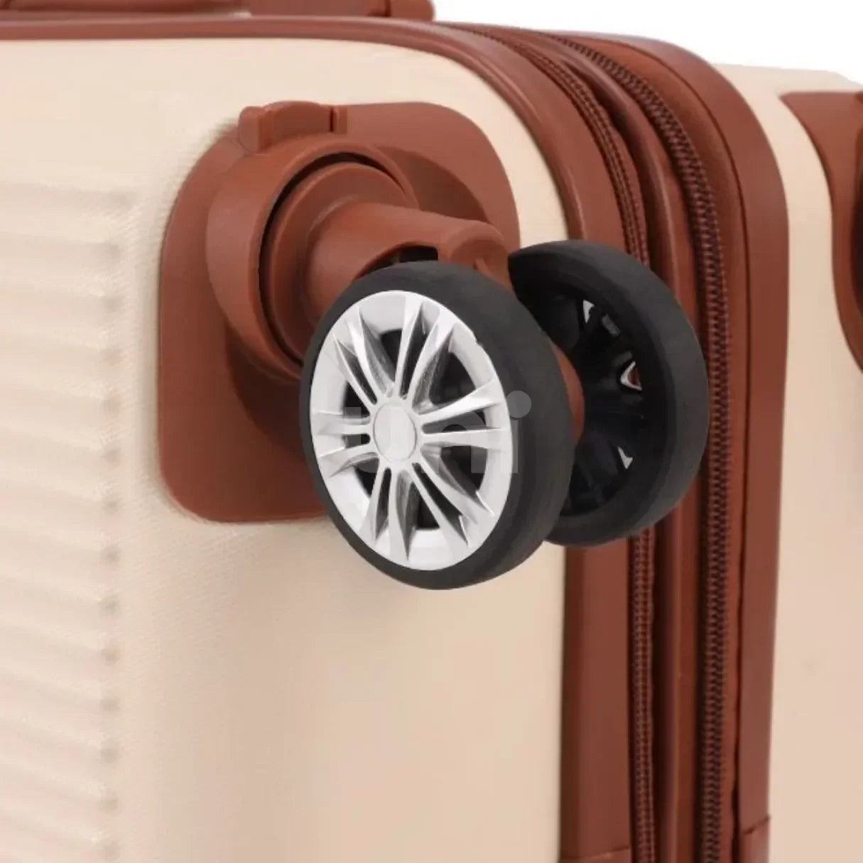 Kit Bordo 2 em 1 Mala de Viagem 10KG Roda Gira 360 Grau Fibra + Frasqueira - uniescolhas