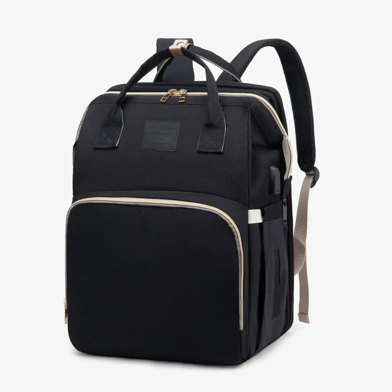 Bolsa/Mochila Maternidade de Fraldas USB BabyBoo™ - uniescolhas