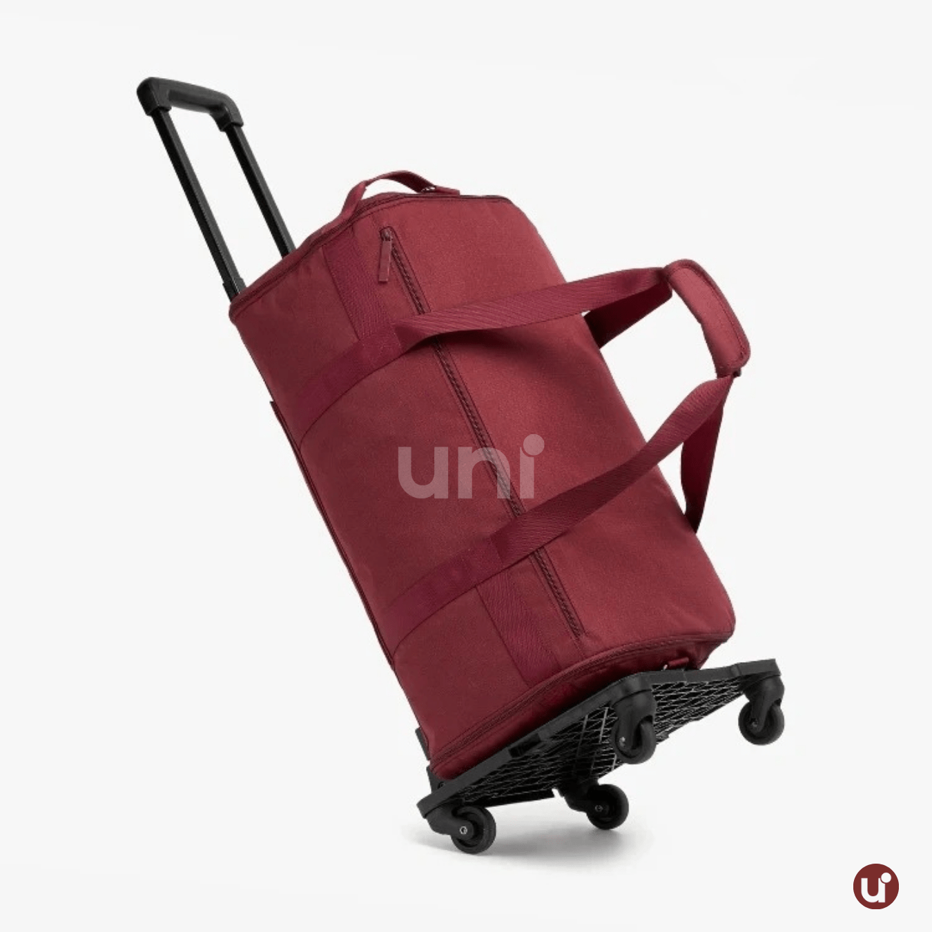 MegaBag 2.0 – Mala de Mão Dobrável 60L Anti-Amassamento com Rodinhas Removíveis