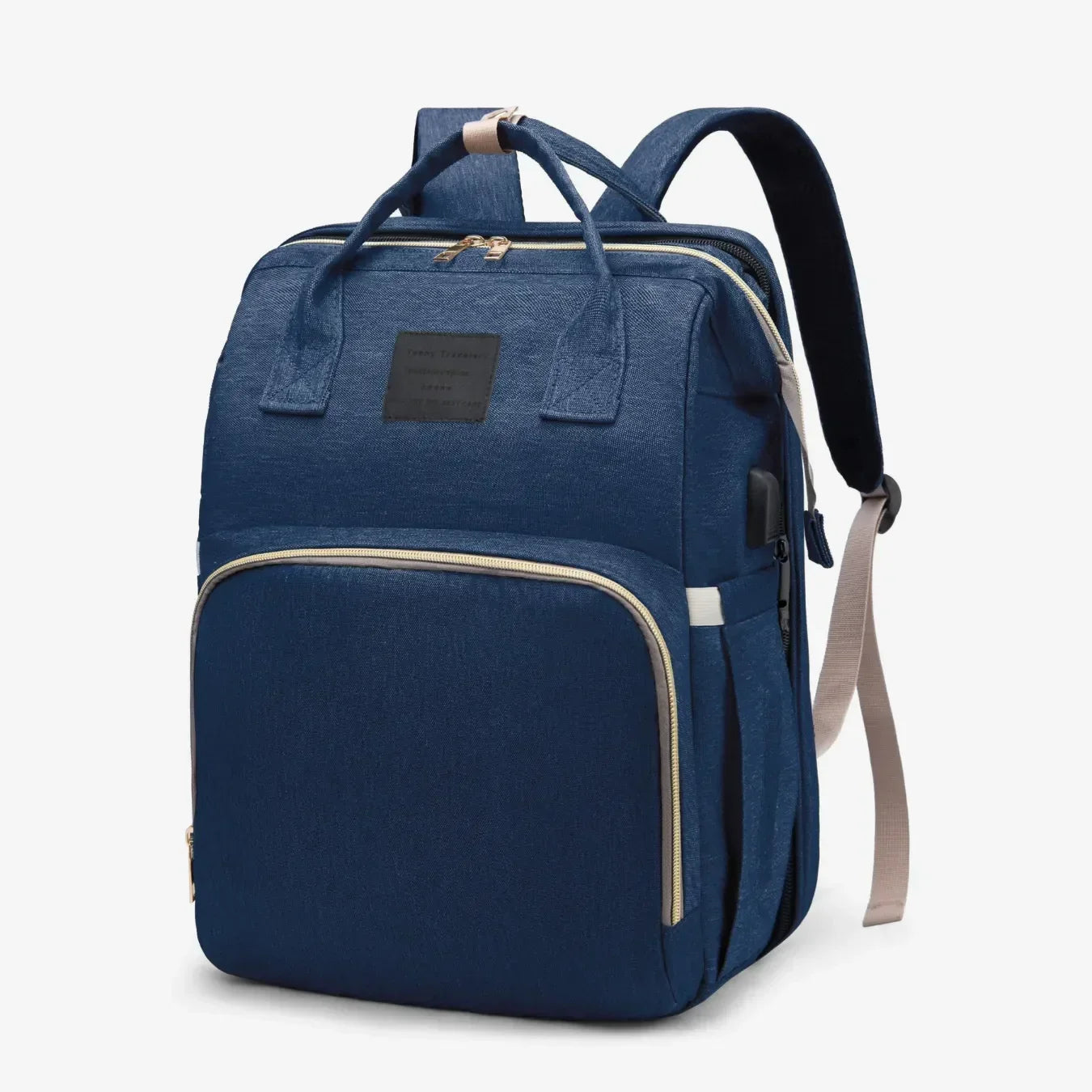 Bolsa/Mochila Maternidade de Fraldas USB BabyBoo™ - uniescolhas