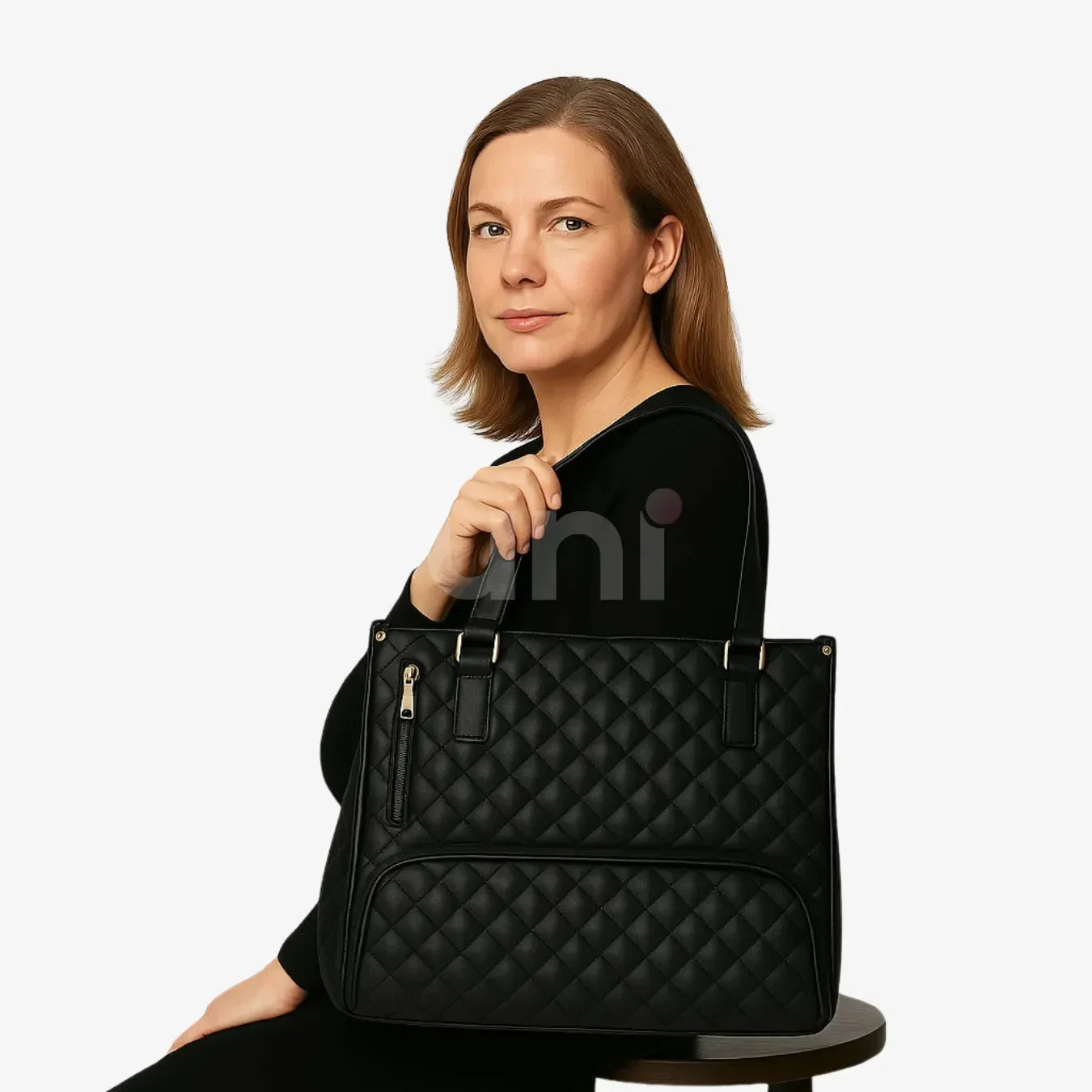 Bolsa Tote Térmica para Laptop 15.6" 3 em 1 Feminina WorkChic™ - uniescolhas