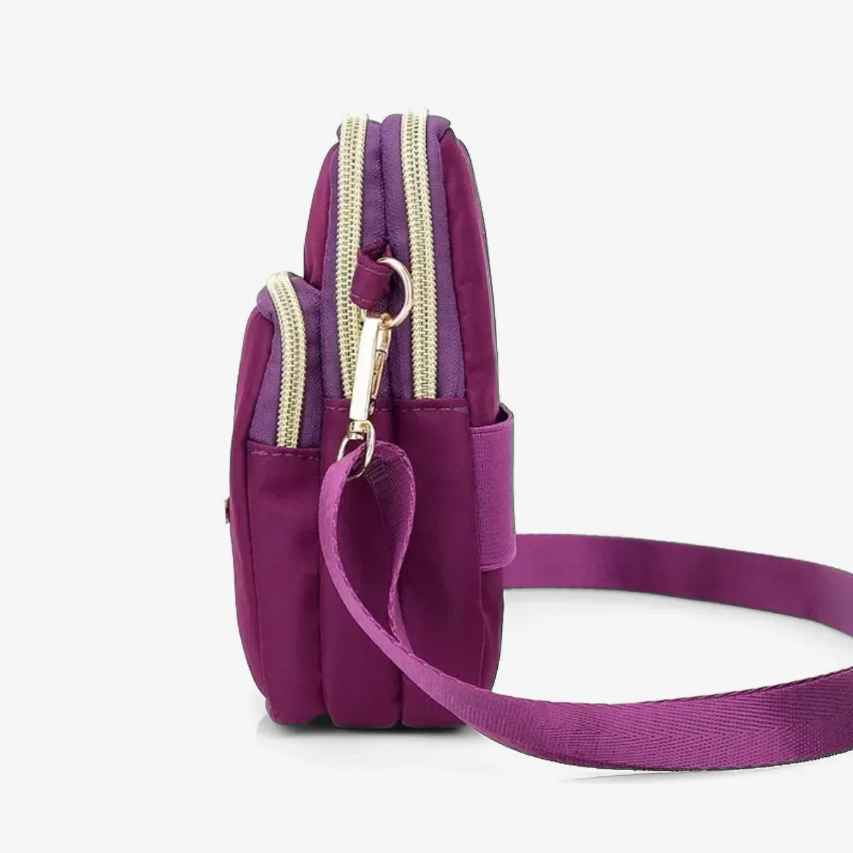 Bolsa de Ombro Multifuncional Nylon à Prova d'Água com Alça Ajustável Nybag - uniescolhas