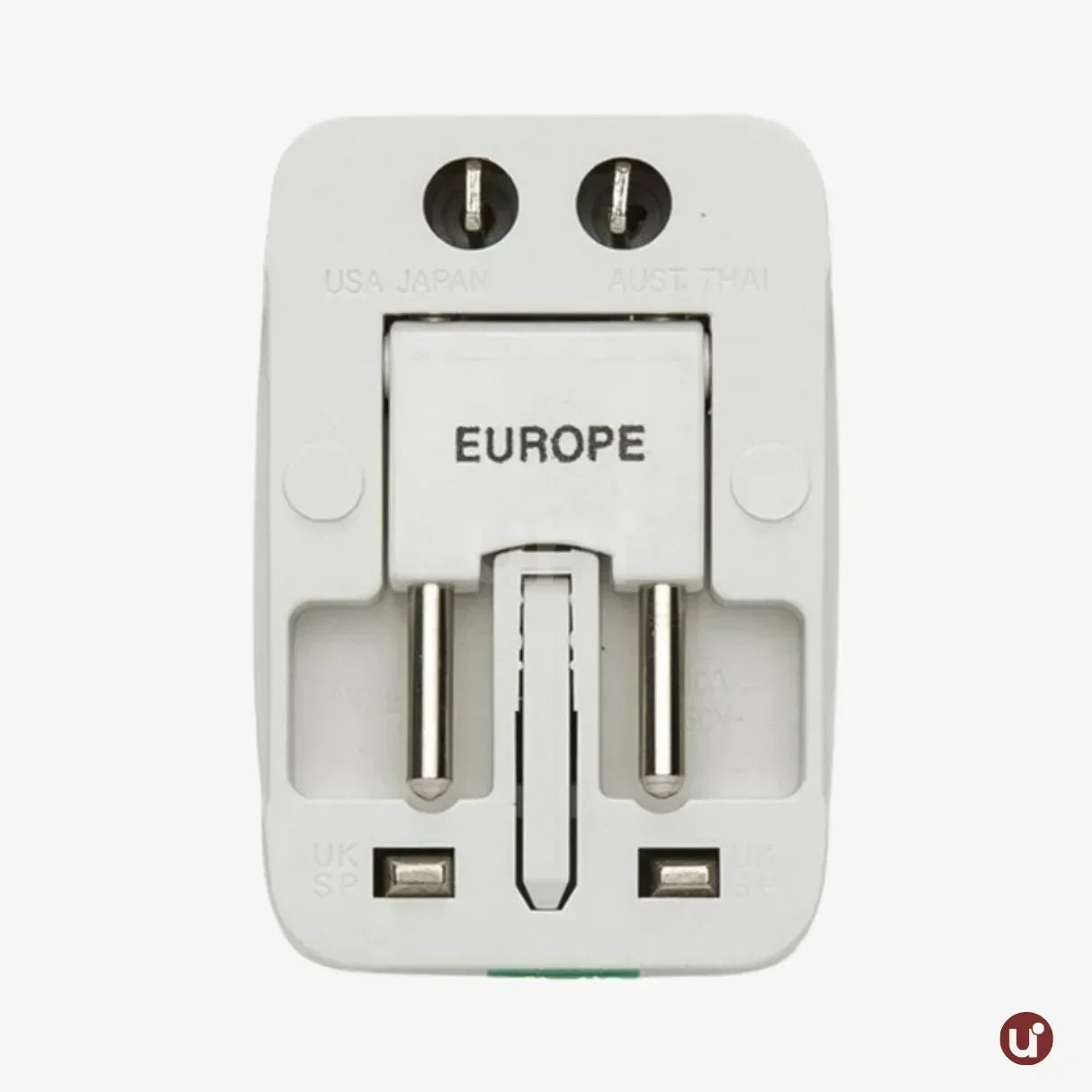 Adaptador Internacional Universal com Proteção Contra Surto, Bivolt e LED - uniescolhas
