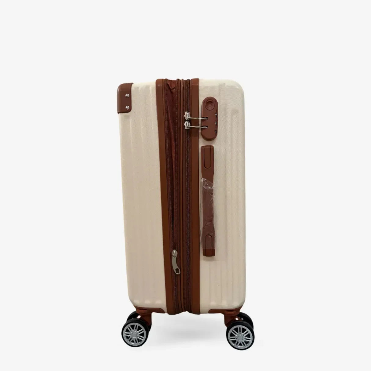 Kit Bordo 2 em 1 Mala de Viagem 10KG Roda Gira 360 Grau Fibra + Frasqueira - uniescolhas