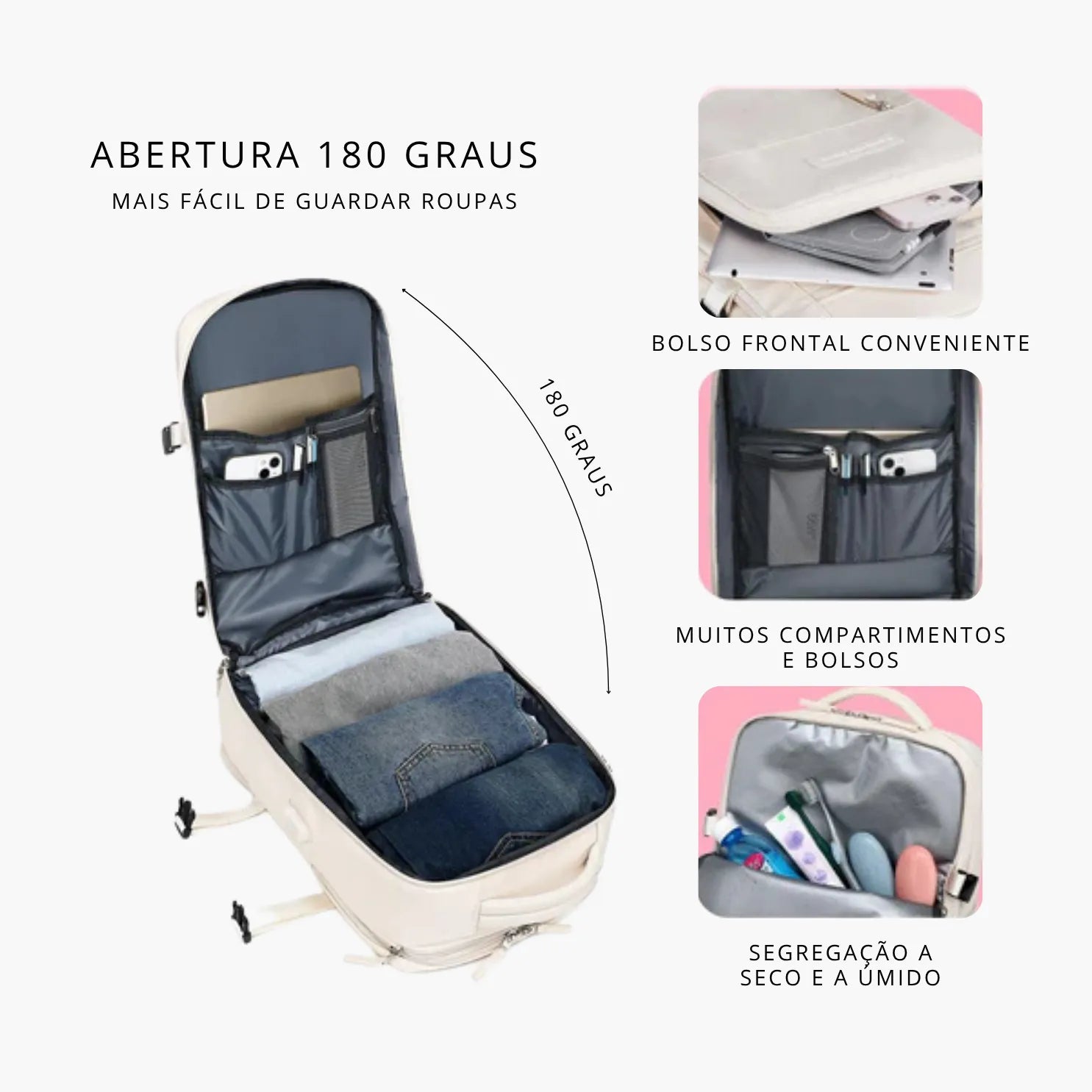 mochilas de viagem