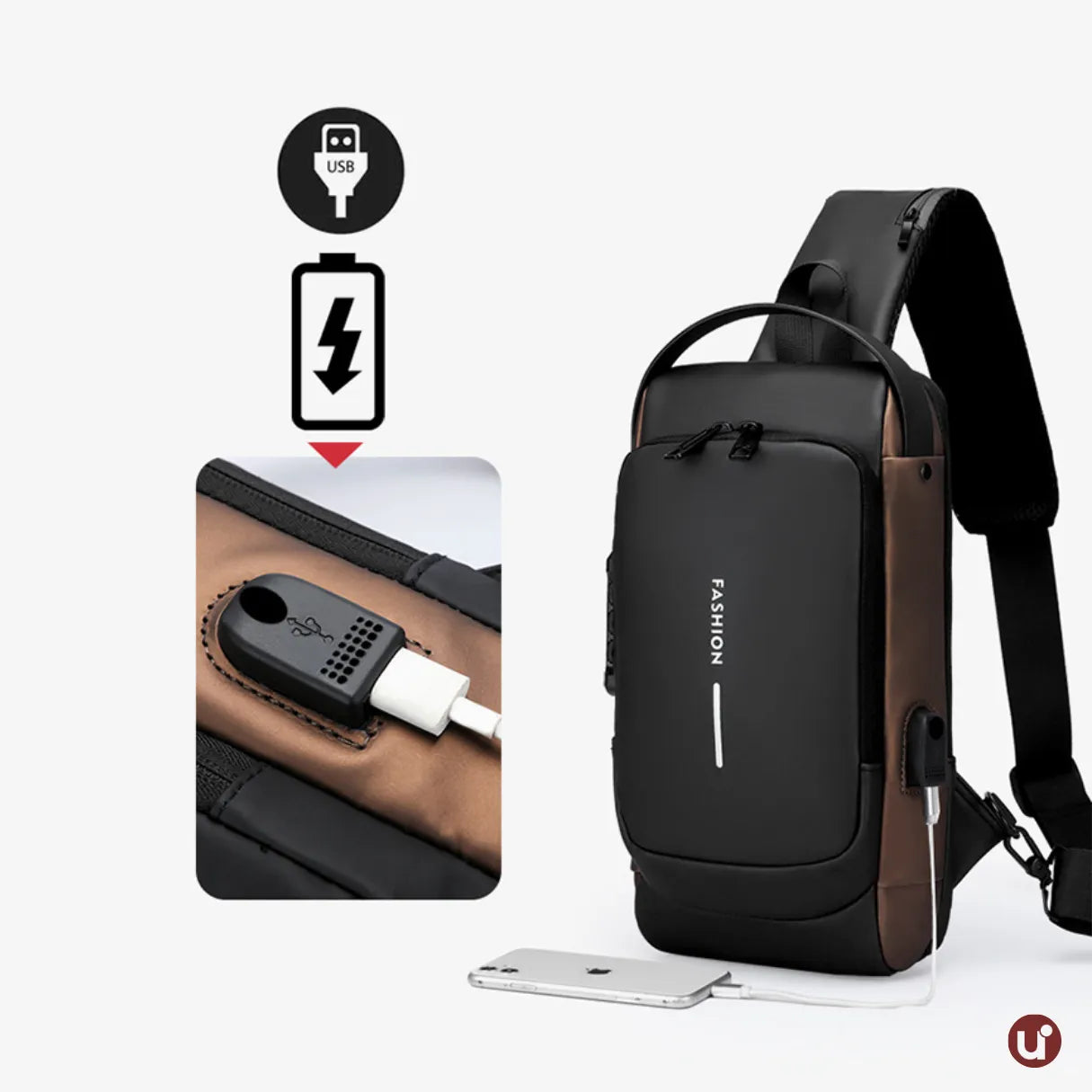 mochila antifurto