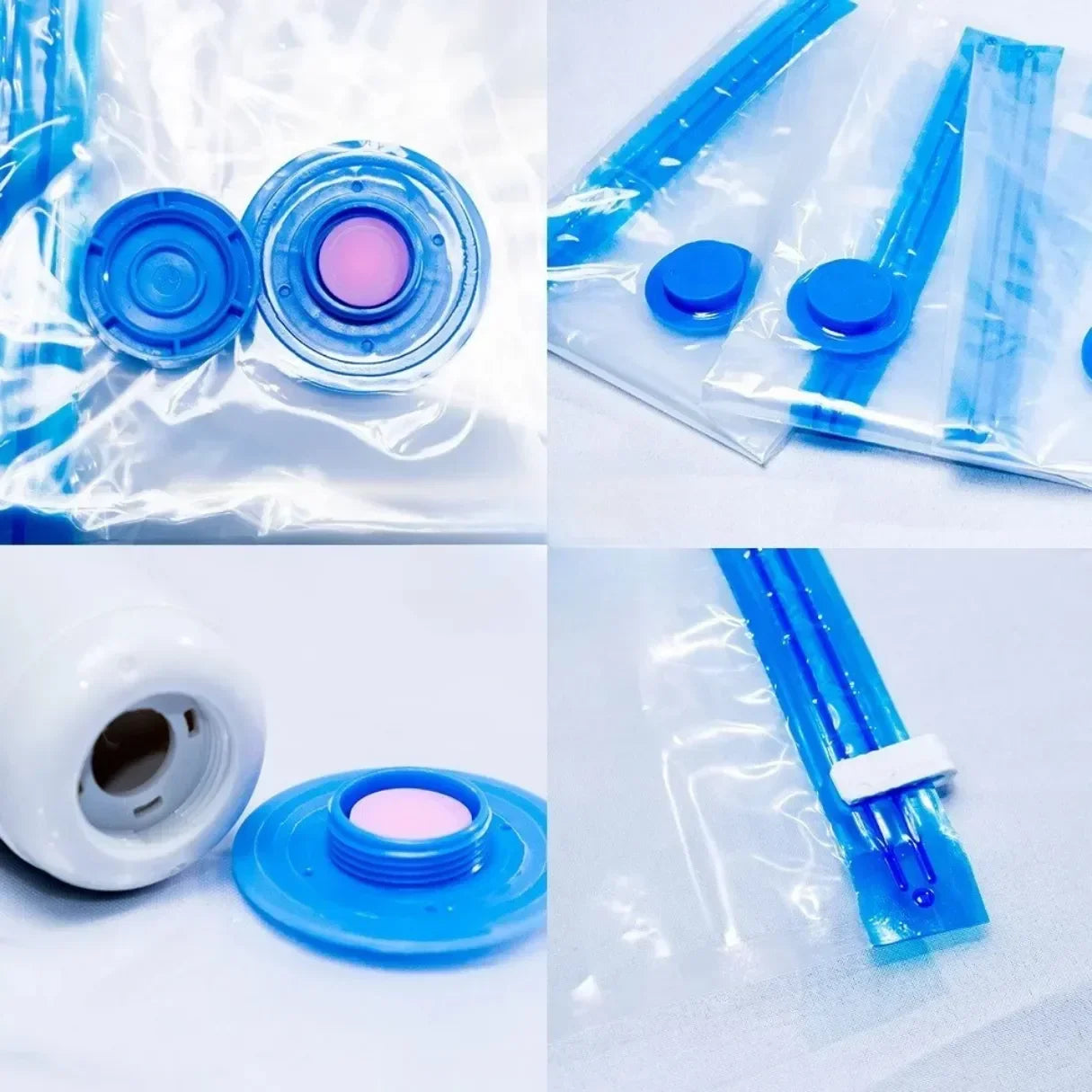 Kit Saco a Vácuo com Bomba para Roupas e Viagem Reutilizável VacuuPack™ - uniescolhas