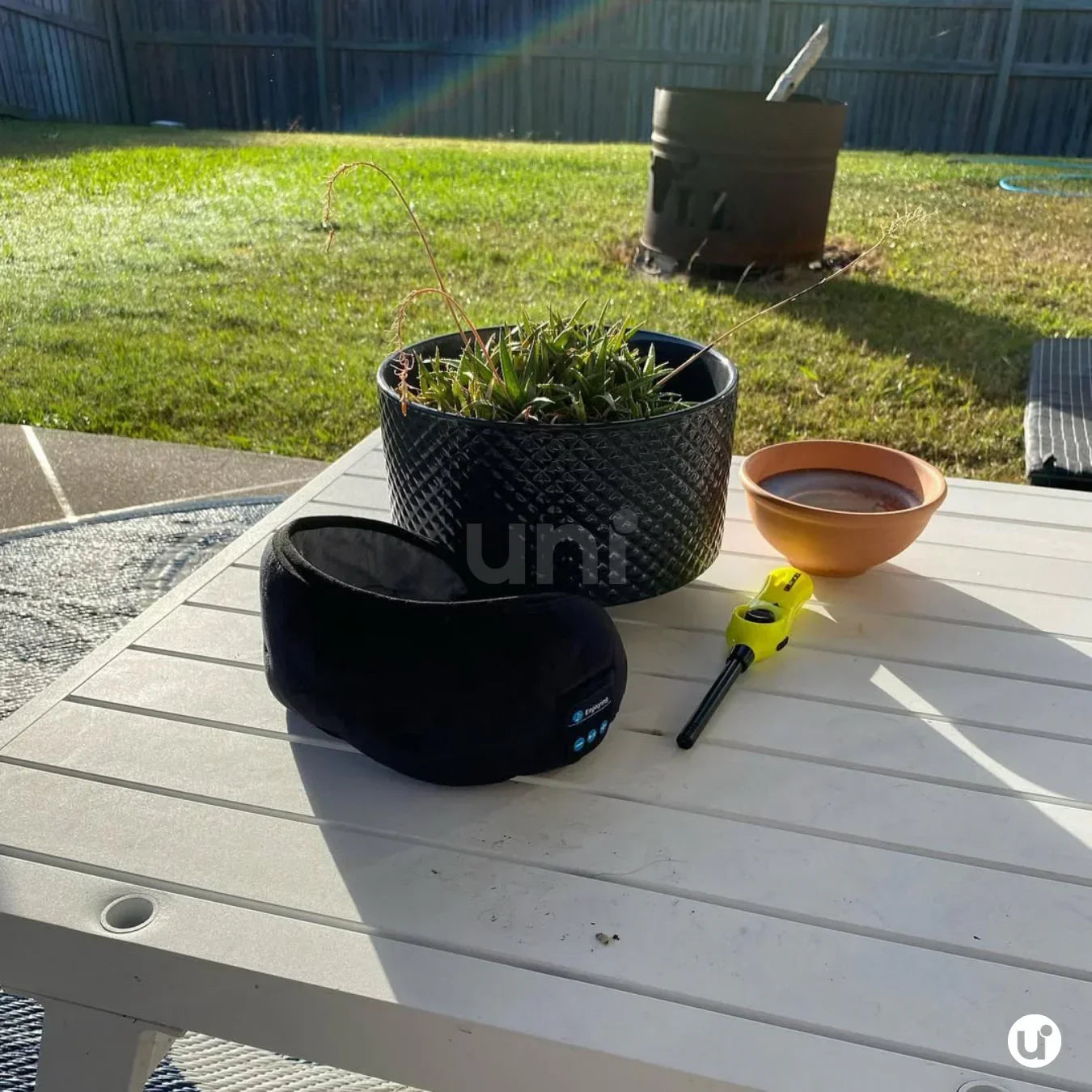 Máscara de Dormir Bluetooth Blackout UniEscolhas – Conforto Ajustável e Lavável - uniescolhas