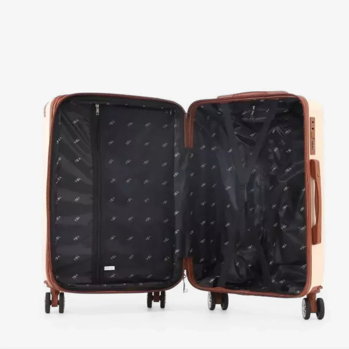 Kit Bordo 2 em 1 Mala de Viagem 10KG Roda Gira 360 Grau Fibra + Frasqueira - uniescolhas