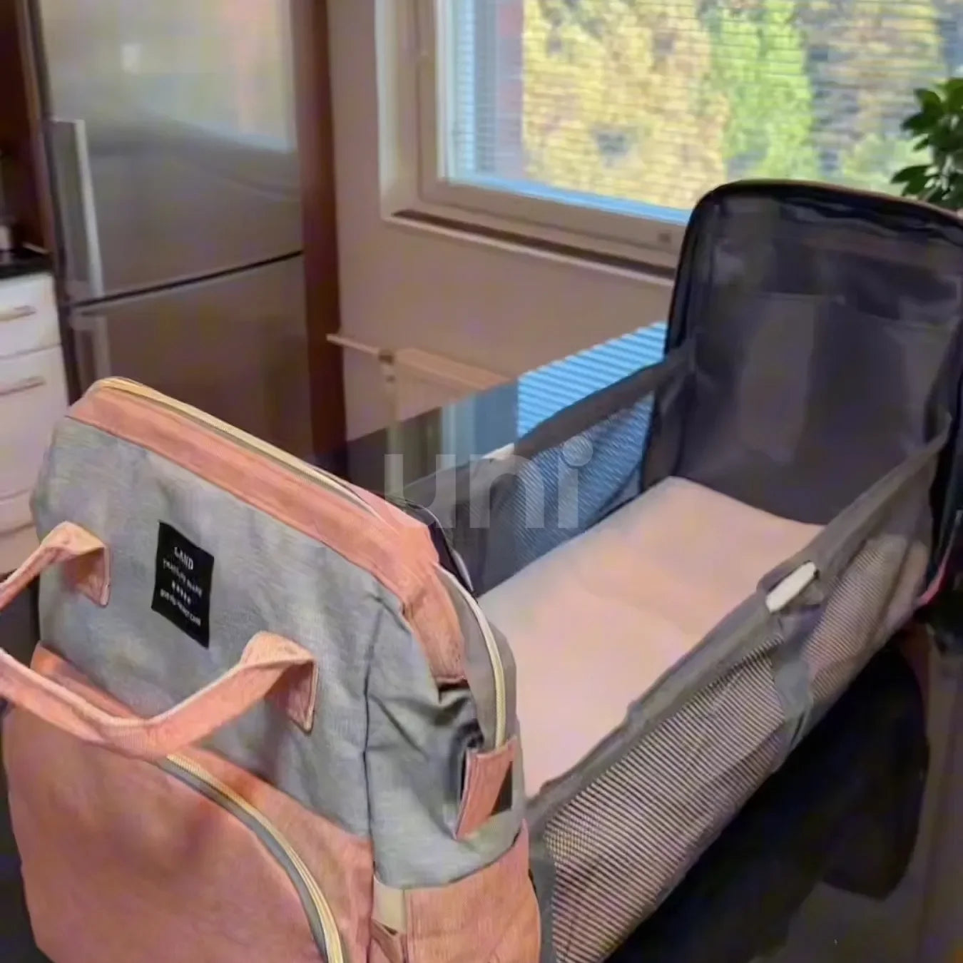 Bolsa/Mochila Maternidade de Fraldas USB BabyBoo™ - uniescolhas