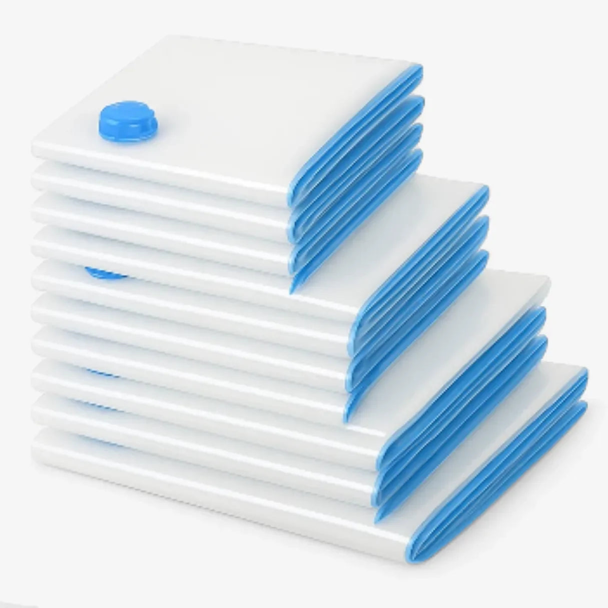 Kit Saco a Vácuo com Bomba para Roupas e Viagem Reutilizável VacuuPack™ - uniescolhas