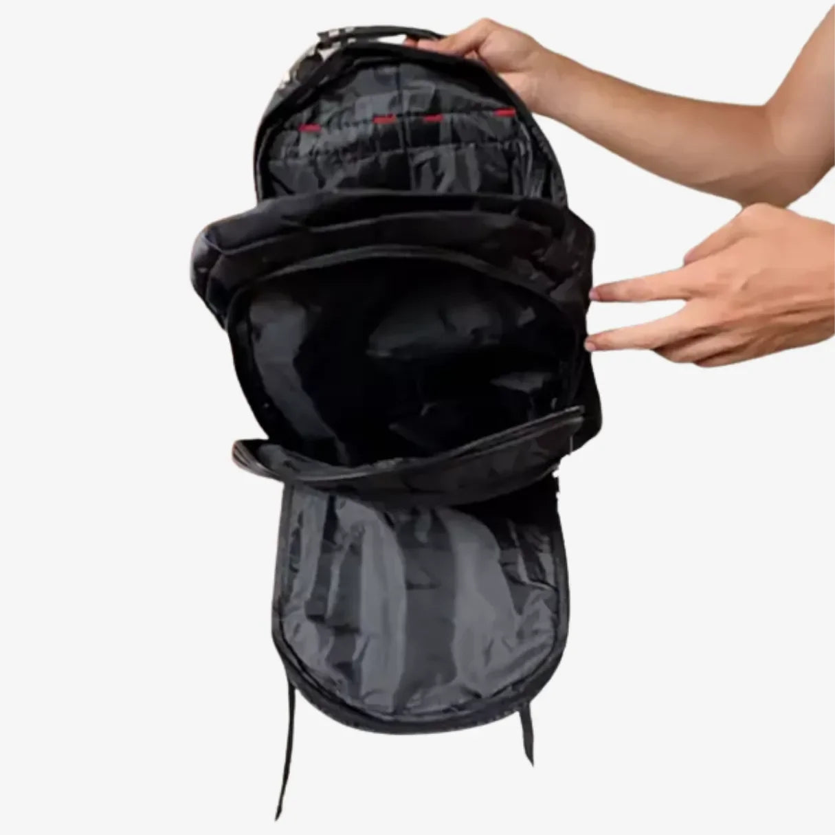 Mochila para Viagem Resistente com Cabo de Aço e Compartimento para Notebook RC9801 - uniescolhas
