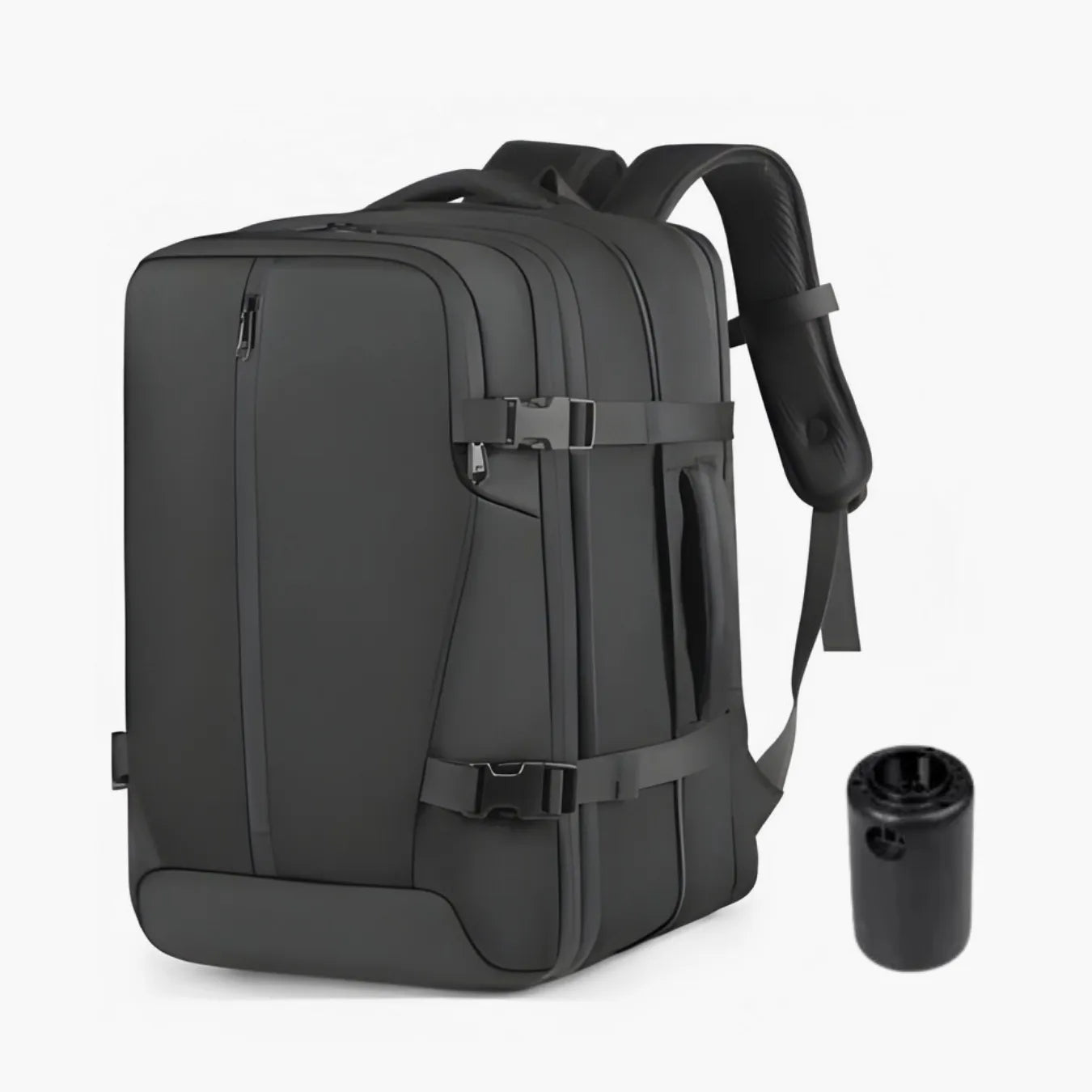 Mochila de Viagem a Vácuo Expansível 60L Mala de Bordo Impermeável