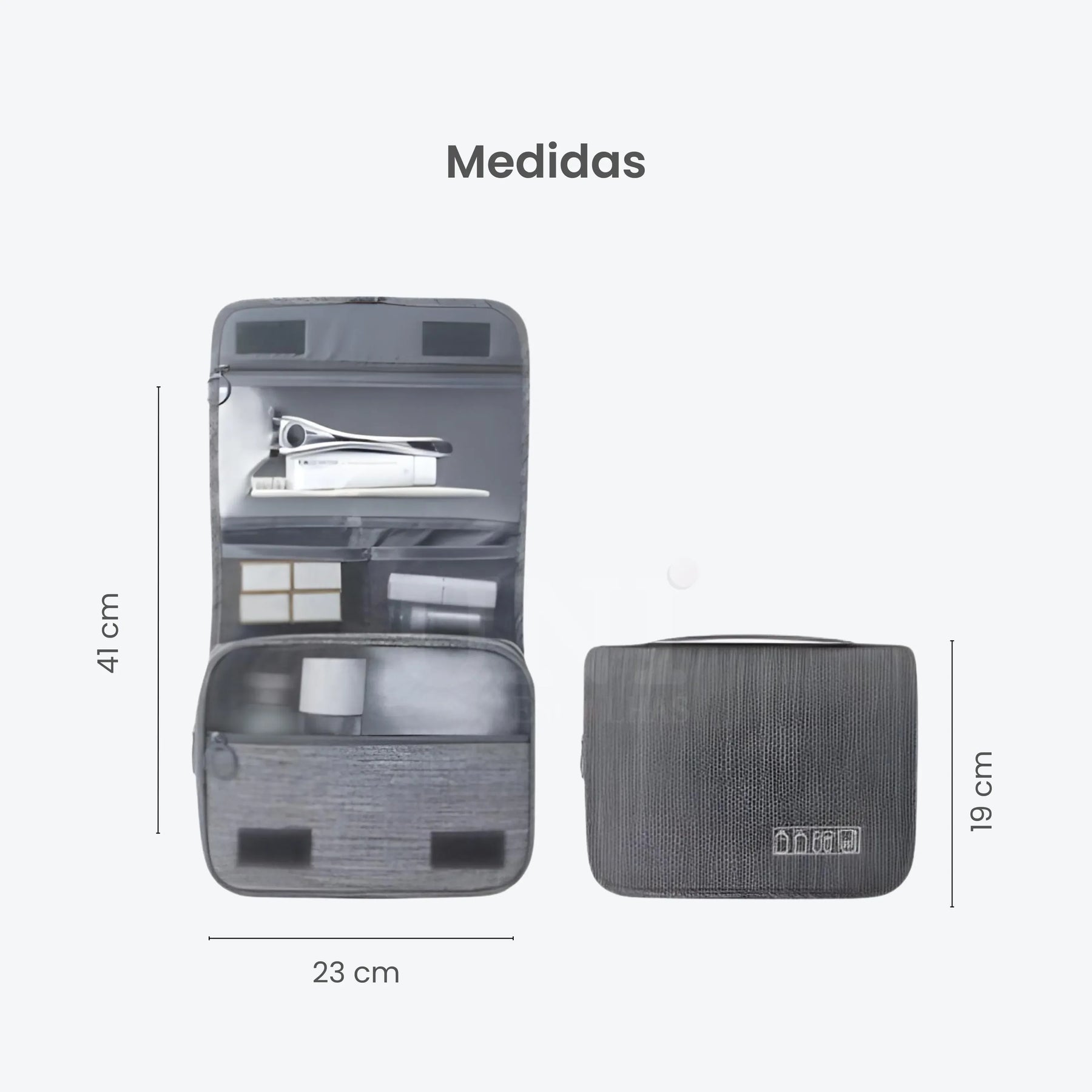 Necessaire de Viagem Compacta e Impermeável TravelCharm™ - uniescolhas