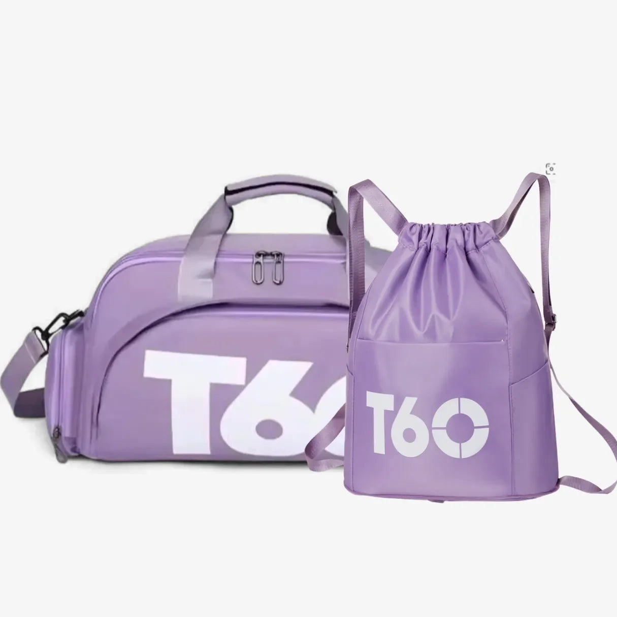 Kit Bolsas de Viagem e Academia Unissex T60 TRAFT + T60 BAG - uniescolhas