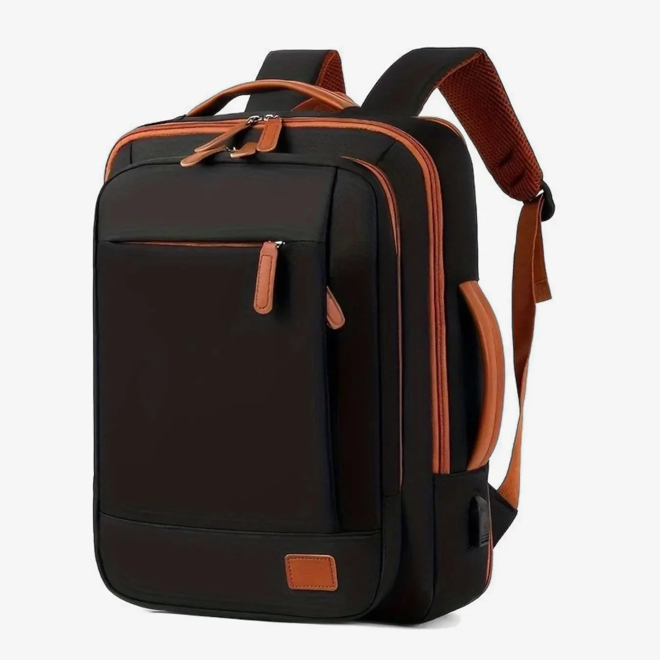 Mochila Feminina Impermeável Para Notebook Com USB Siena