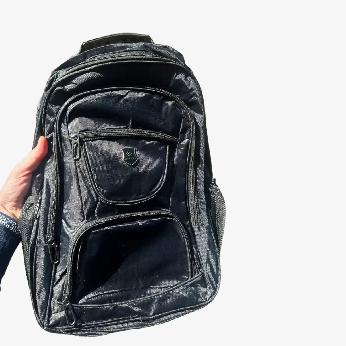 Mochila para Viagem Resistente com Cabo de Aço e Compartimento para Notebook RC9801 - uniescolhas