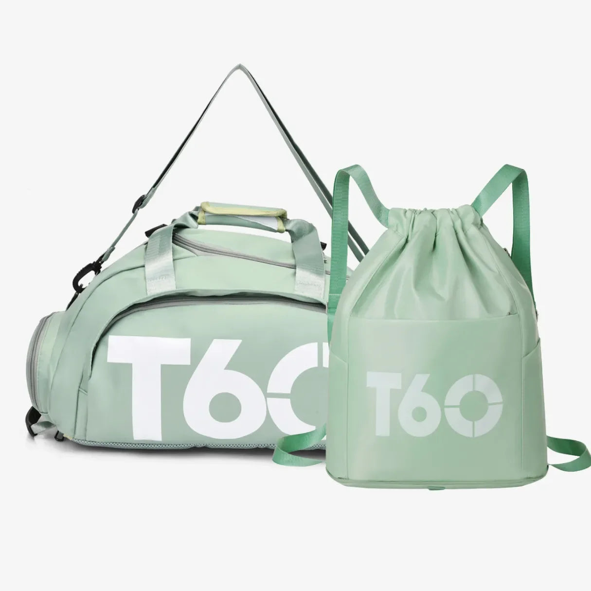 Kit Bolsas de Viagem e Academia Unissex T60 TRAFT + T60 BAG - uniescolhas