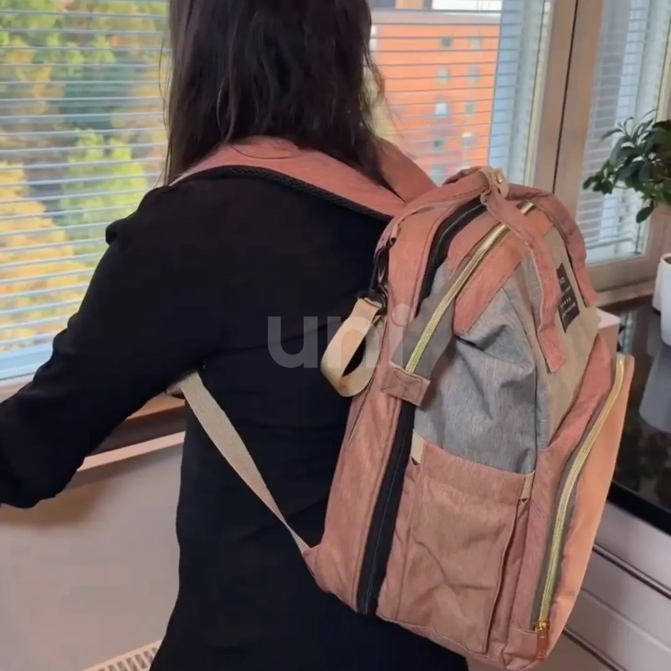 Bolsa/Mochila Maternidade de Fraldas USB BabyBoo™ - uniescolhas