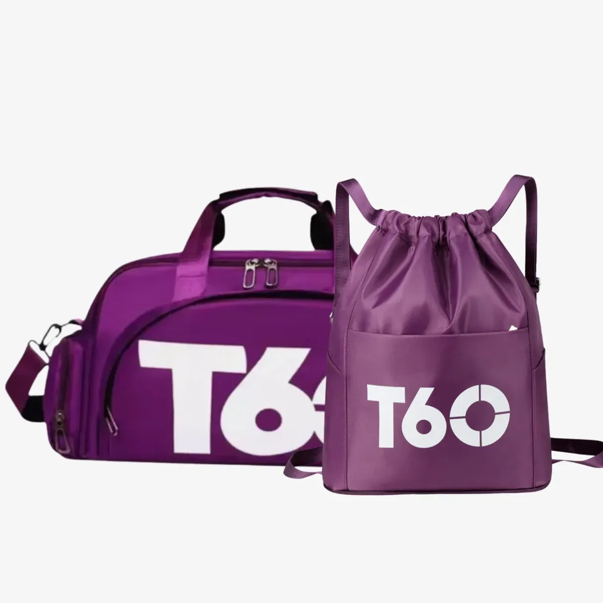 Kit Bolsas de Viagem e Academia Unissex T60 TRAFT + T60 BAG - uniescolhas
