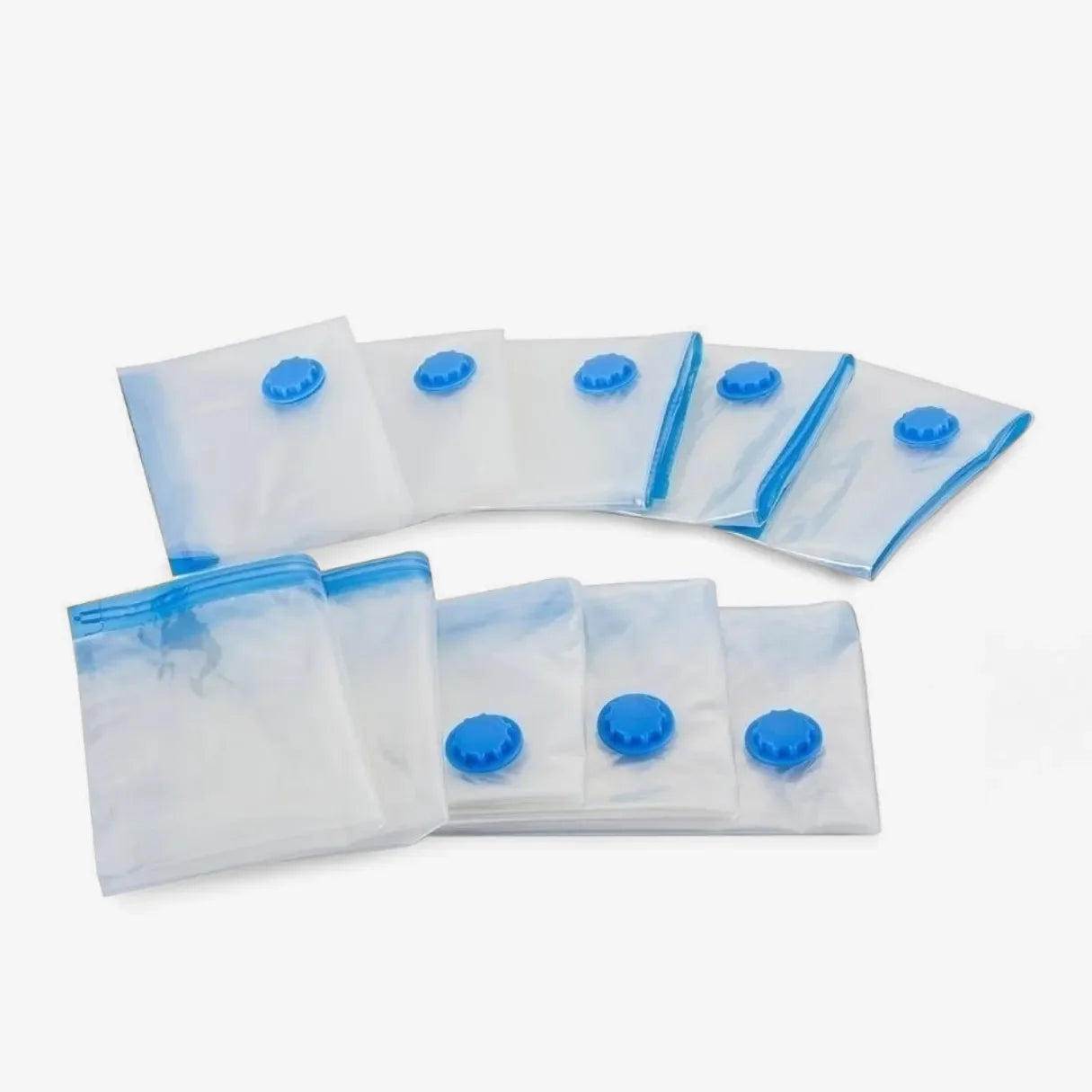 Kit Saco a Vácuo com Bomba para Roupas e Viagem Reutilizável VacuuPack™ - uniescolhas