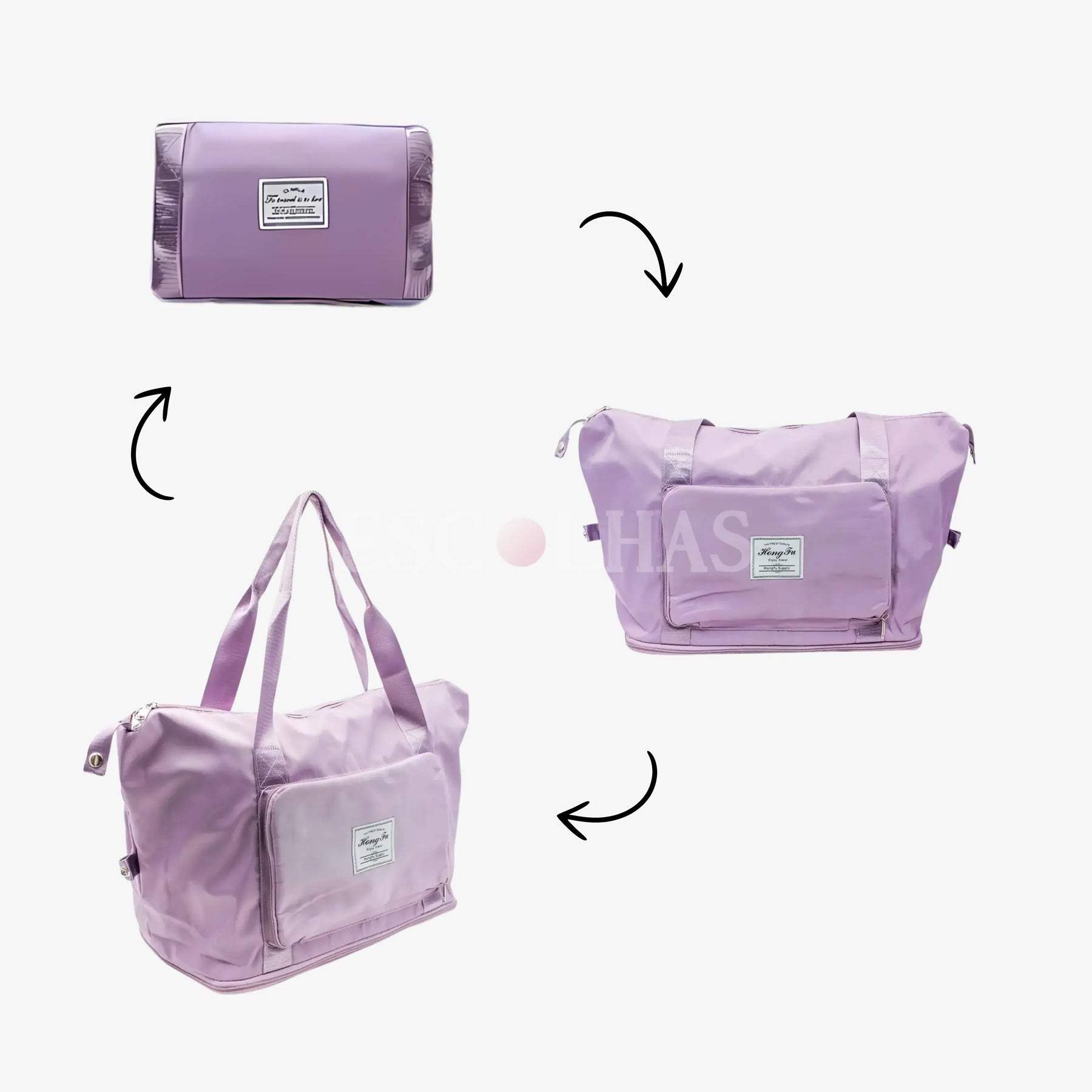 Bolsa Expansiva Dobrável e Impermeável Oxford StyleBag™ - uniescolhas
