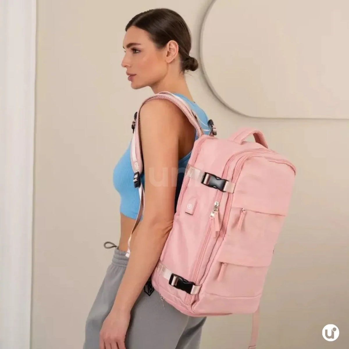 Mochila Expansiva Impermeável 35L BagTravel™ - uniescolhas