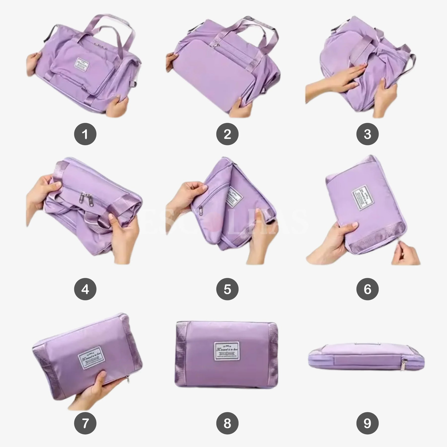Bolsa Expansiva Dobrável e Impermeável Oxford StyleBag™ - uniescolhas