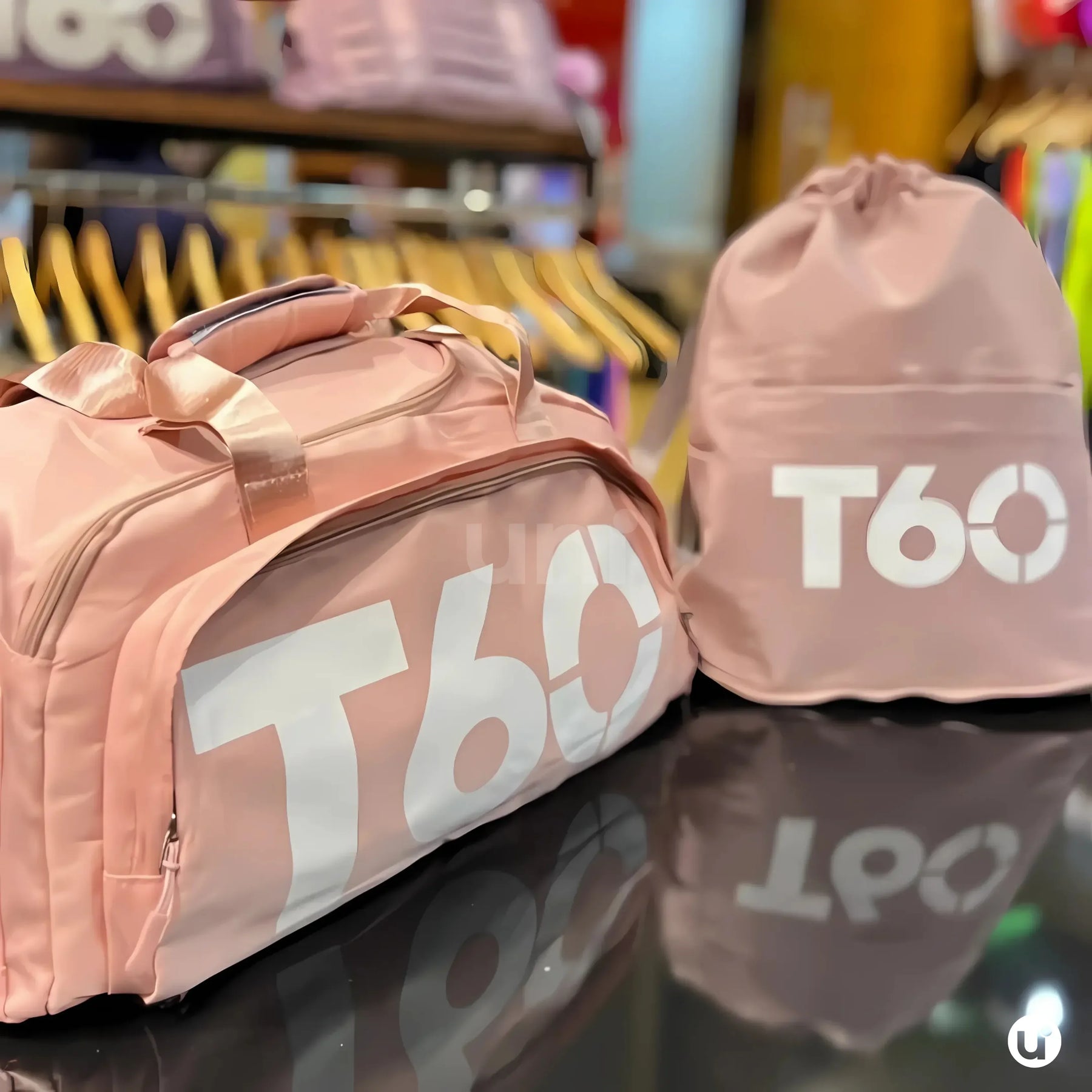 Kit Bolsas de Viagem e Academia Unissex T60 TRAFT + T60 BAG - uniescolhas