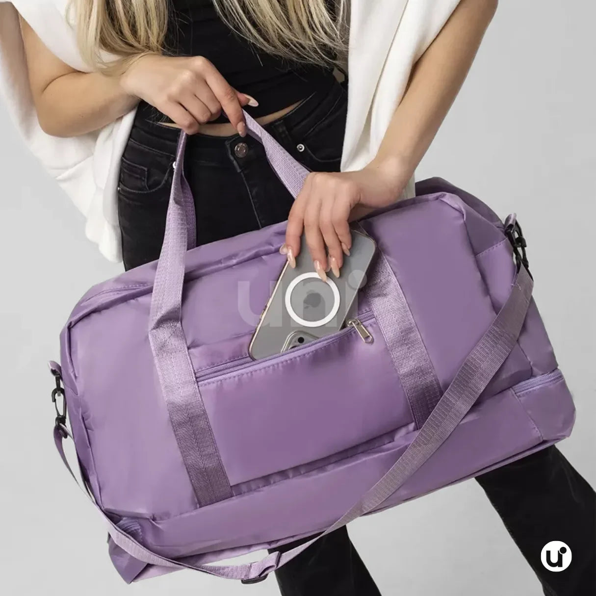 Bolsa de Mão 31L Multiuso, Flexível, Impermeável e Adaptável - FlexiCarry - uniescolhas