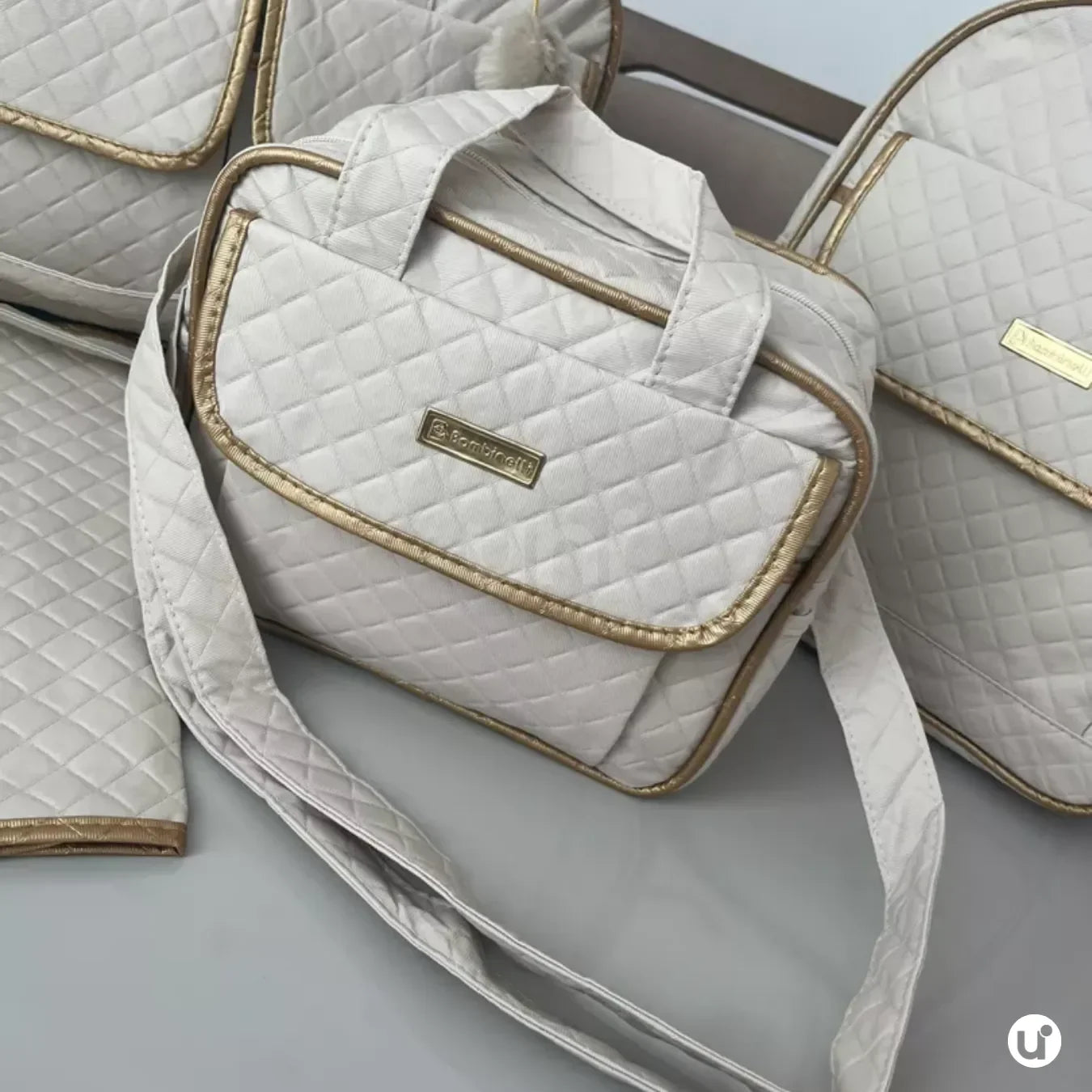 Kit Bolsa Maternidade Impermeável 4 em 1 com Mochila e Trocador – Unissex Kit Mommy - uniescolhas