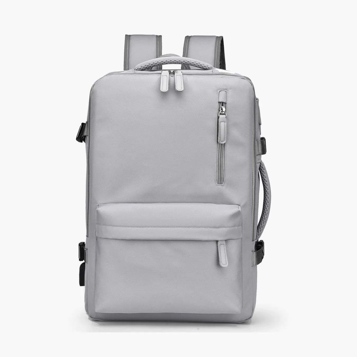 Mochila Cinza De Viagem Expansível 29 - 39L BellaJourney 2.0 Lançamento