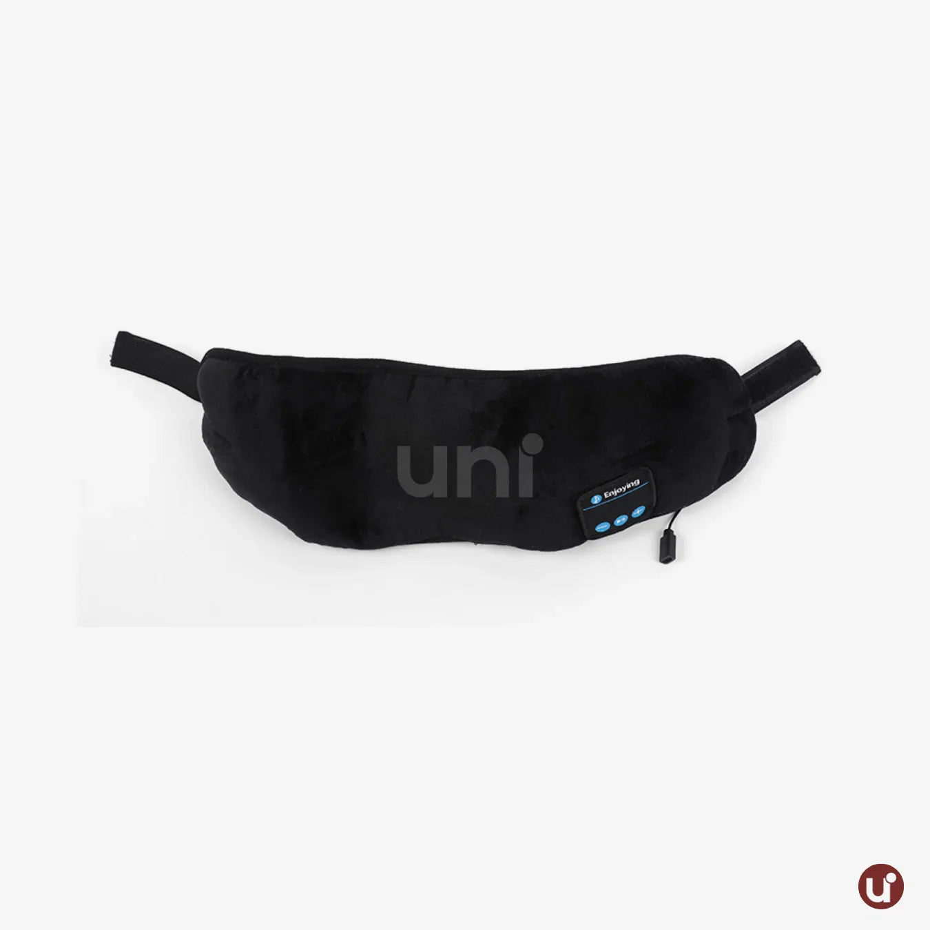 Máscara de Dormir Bluetooth Blackout UniEscolhas – Conforto Ajustável e Lavável - uniescolhas