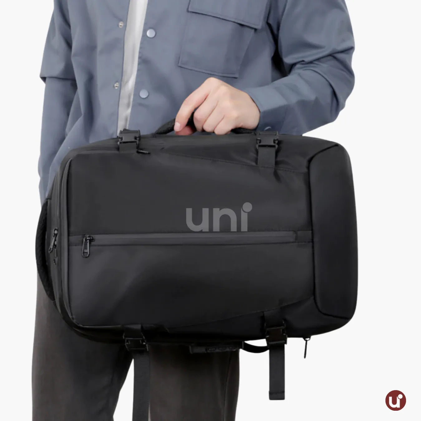 Mochila de Viagem a Vácuo Expansível 60L Mala de Bordo Impermeável