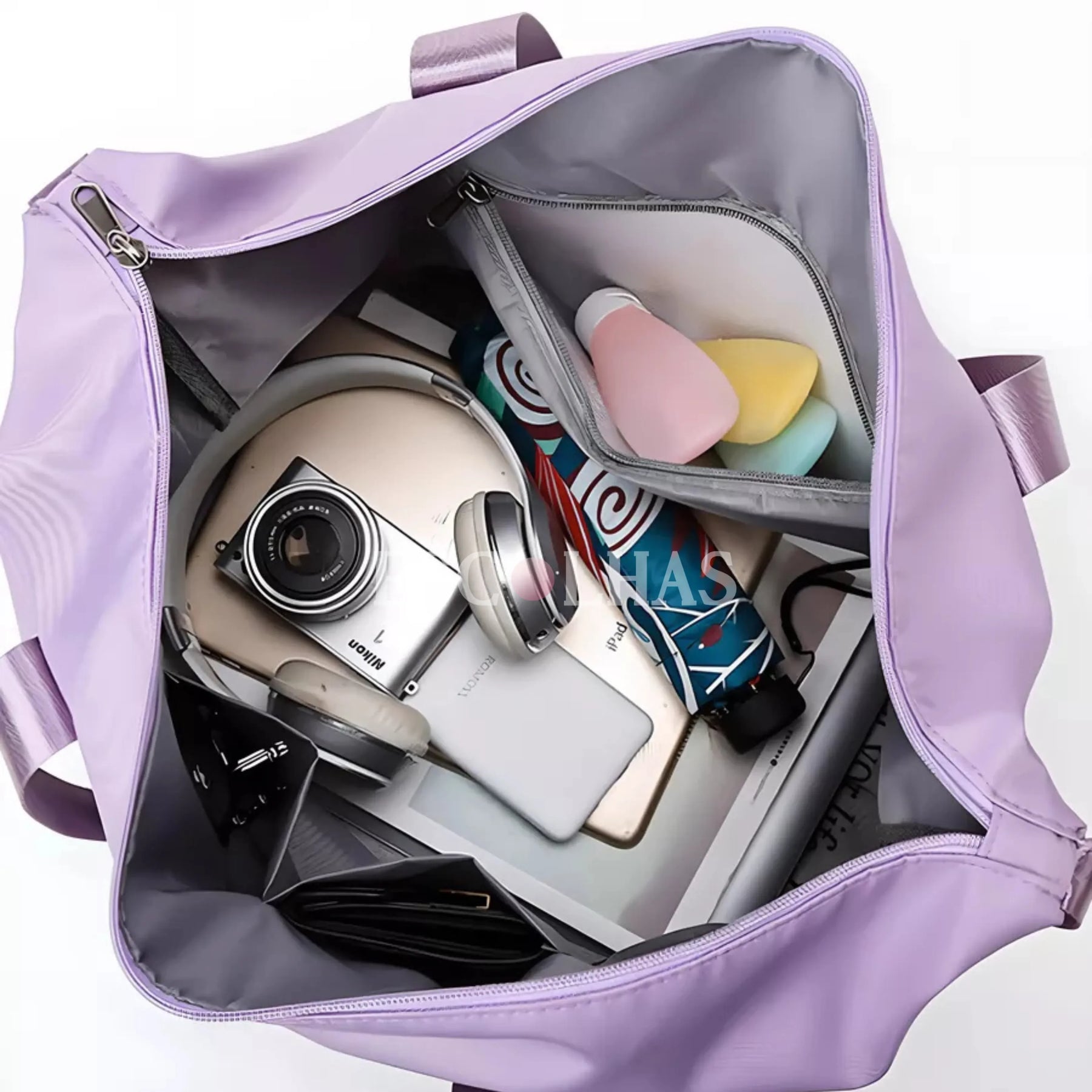 Bolsa Expansiva Dobrável e Impermeável Oxford StyleBag™ - uniescolhas