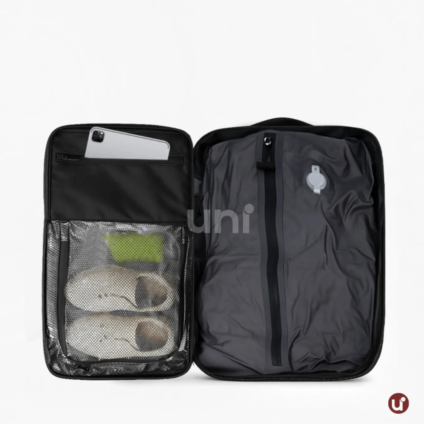 Mochila de Viagem a Vácuo Expansível 60L Mala de Bordo Impermeável