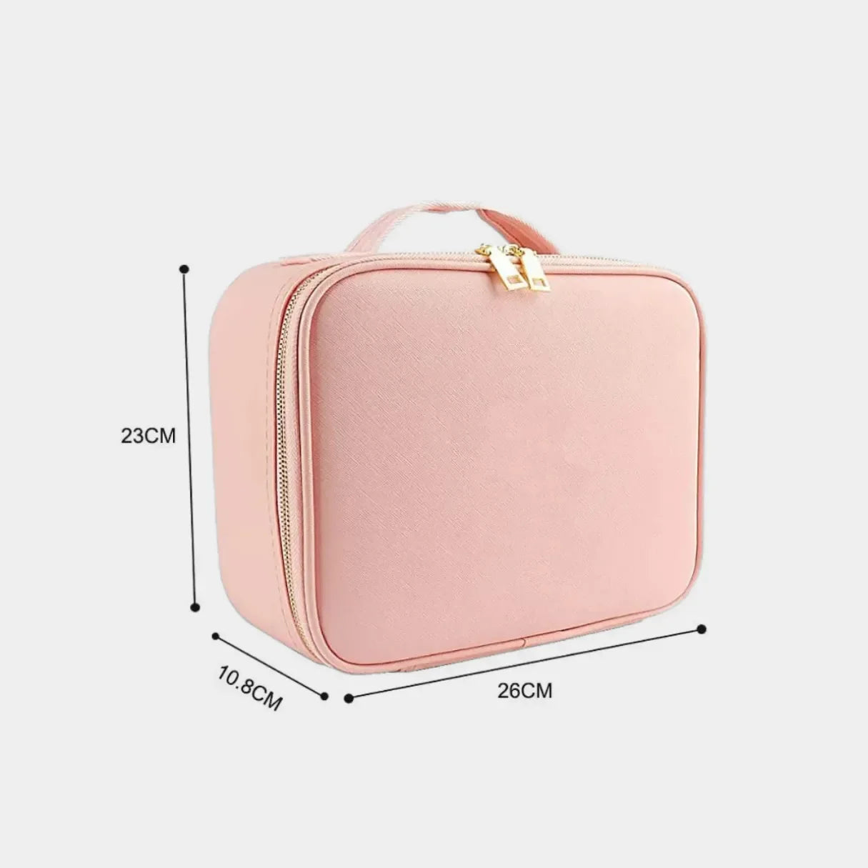 Camarim Portátil de Maquiagens 2.0 Com Espelho LedBag™ - uniescolhas