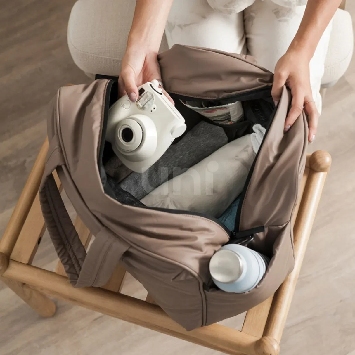 Bolsa Duffle Multifuncional 25L com Compartimento para Sapatos Calpak™ - uniescolhas