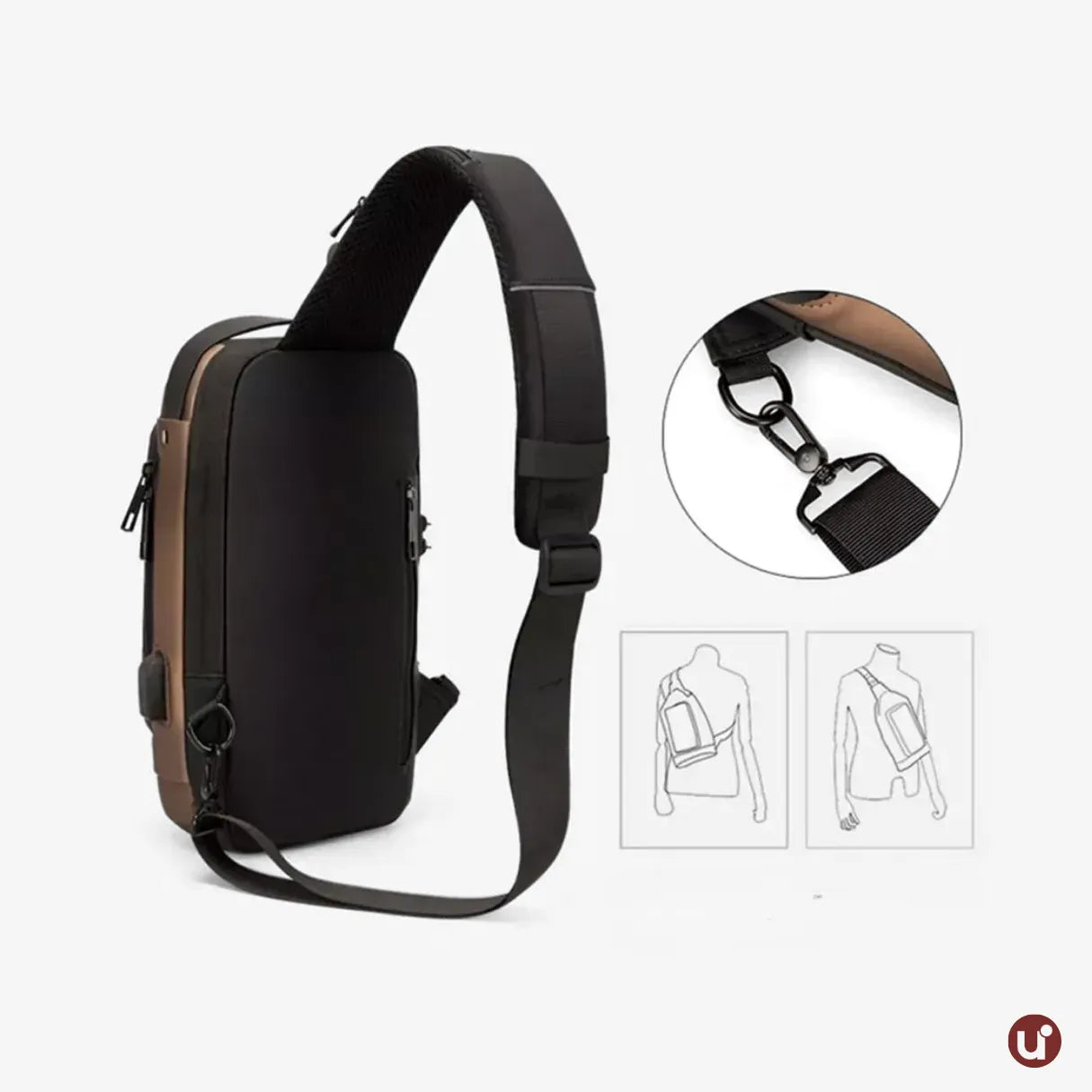 mochila antifurto