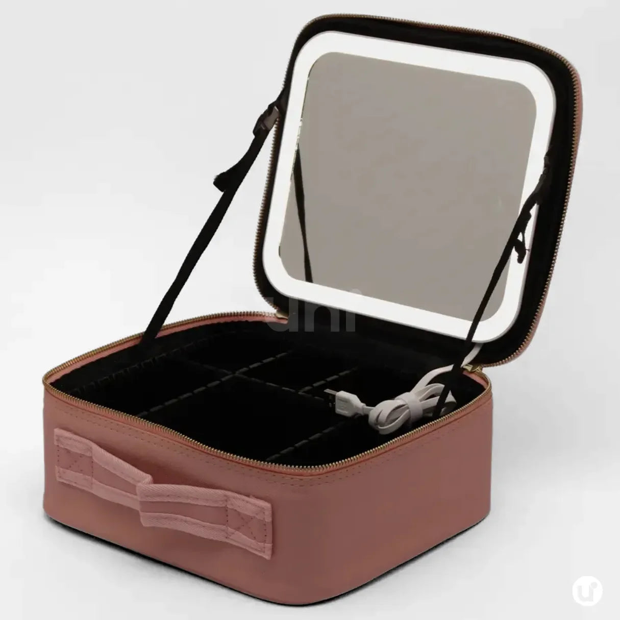 Camarim Portátil de Maquiagens 2.0 Com Espelho LedBag™ - uniescolhas