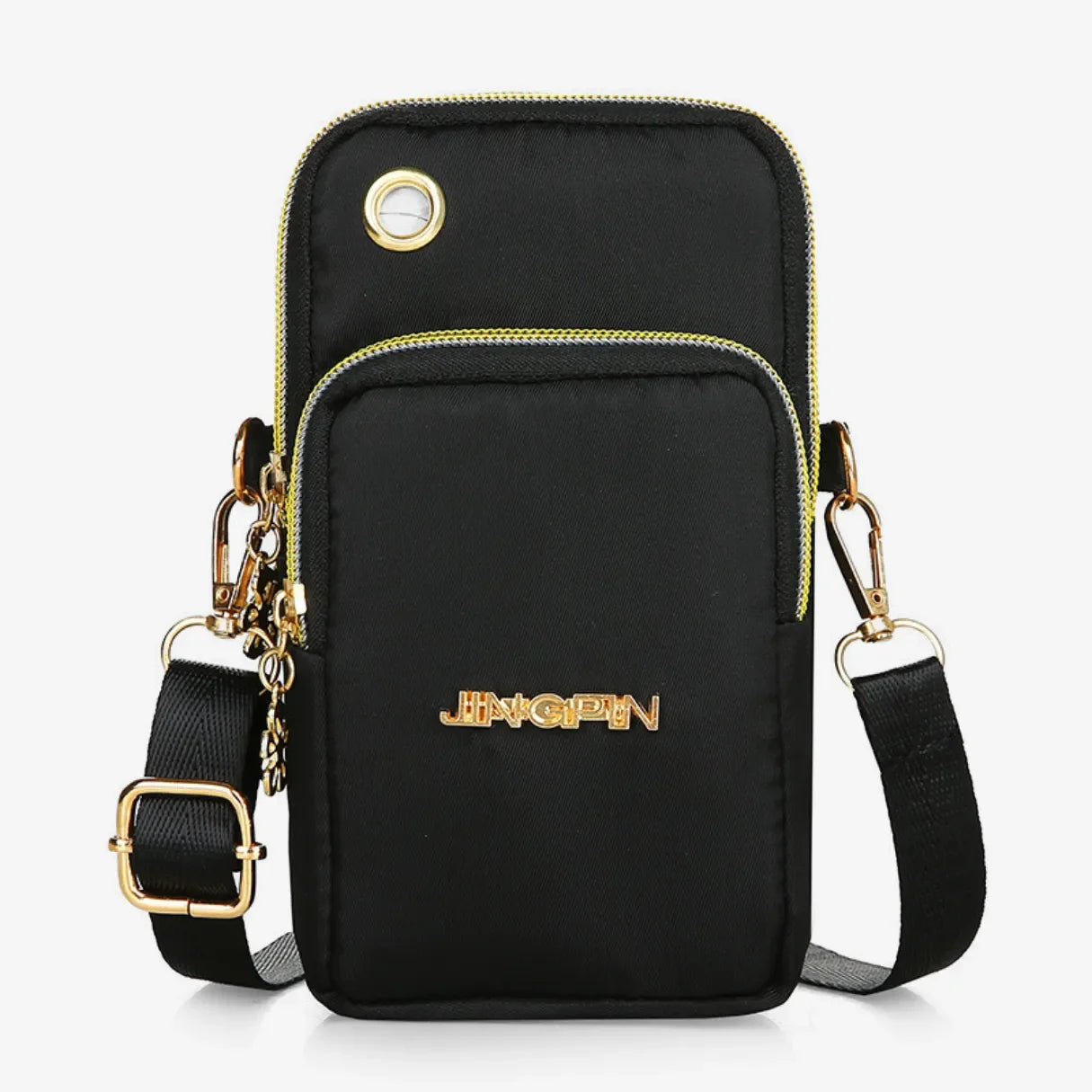 Bolsa de Ombro Multifuncional Nylon à Prova d'Água com Alça Ajustável Nybag - uniescolhas