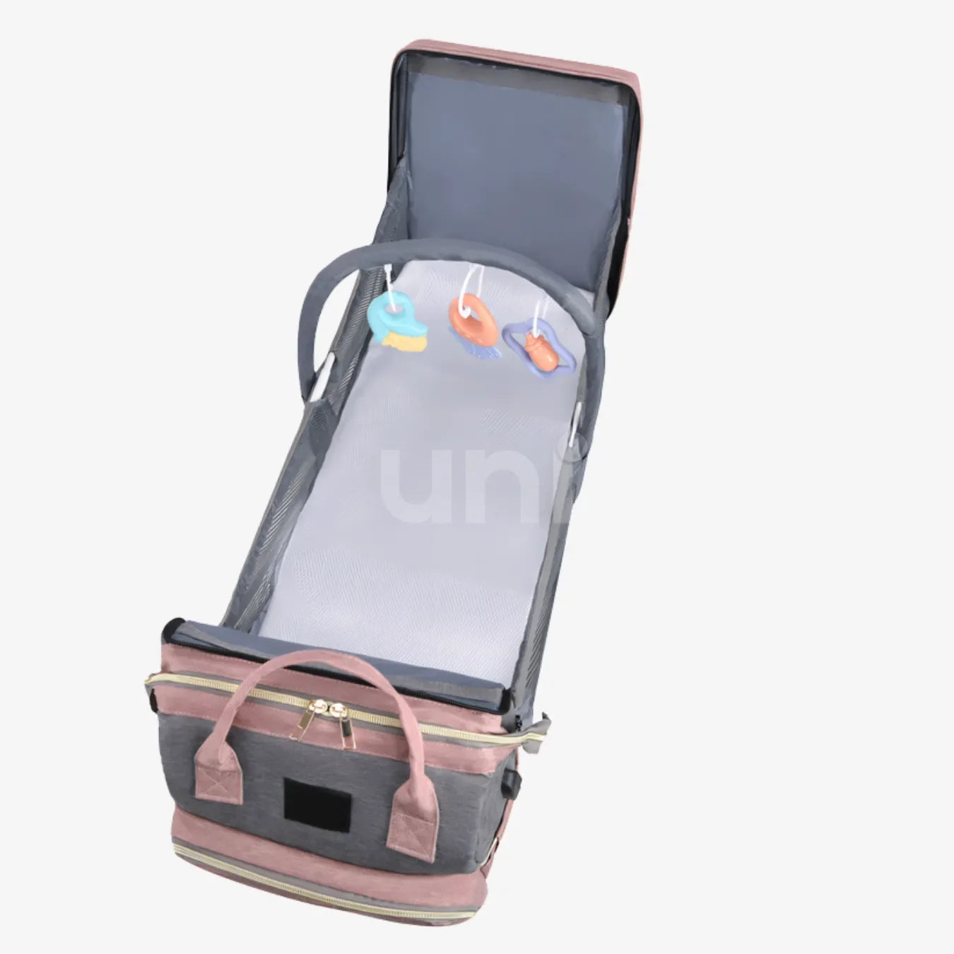 Bolsa/Mochila Maternidade de Fraldas USB BabyBoo™ - uniescolhas