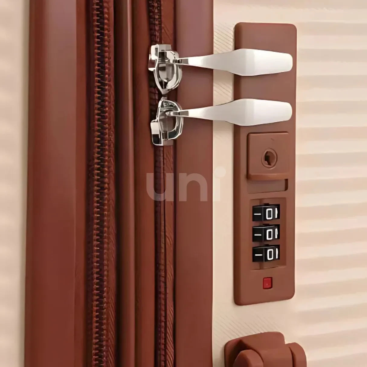 Kit Bordo 2 em 1 Mala de Viagem 10KG Roda Gira 360 Grau Fibra + Frasqueira - uniescolhas