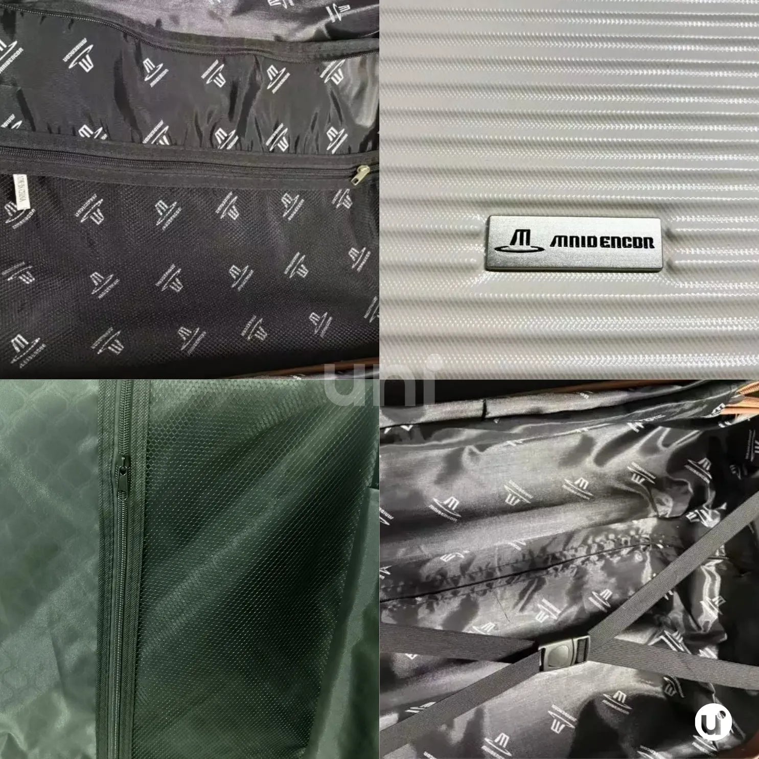 Mala de Bordo 10kg Padrão ANAC + Mochila e 8 Organizadores - Combo Viajante Expert