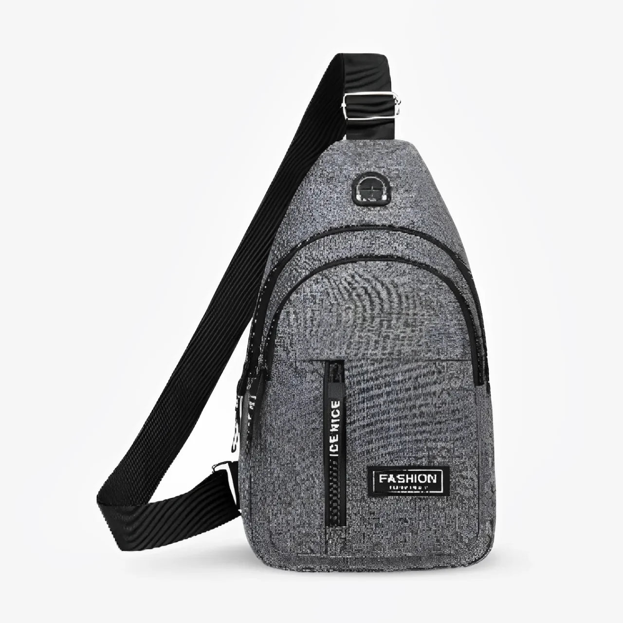 Mochila Transversal Multifuncional Resistente e Impermeável CrossMove™ - uniescolhas