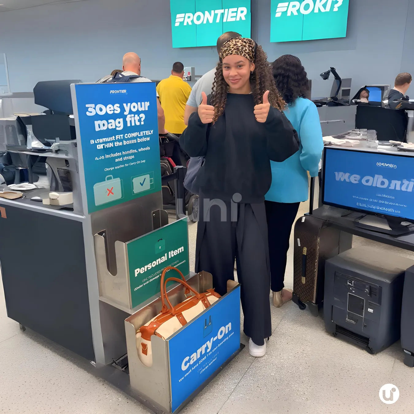 Mala de Mão Bege Espaçosa Dobrável 60L Roller JetSetFemme™