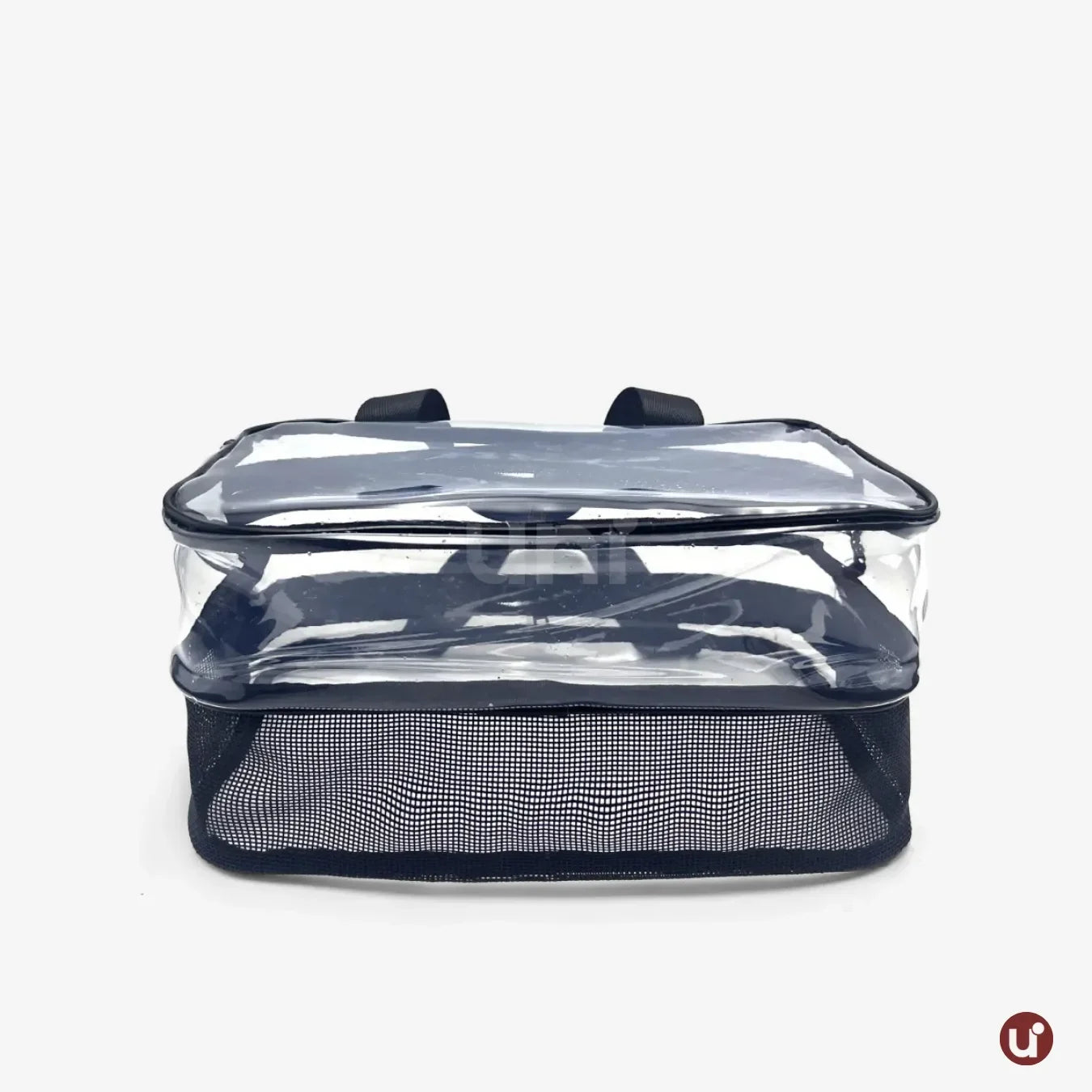 Bolsa de PVC Transparente Para Cosméticos Impermeável com Divisória Seca/Molhada - uniescolhas