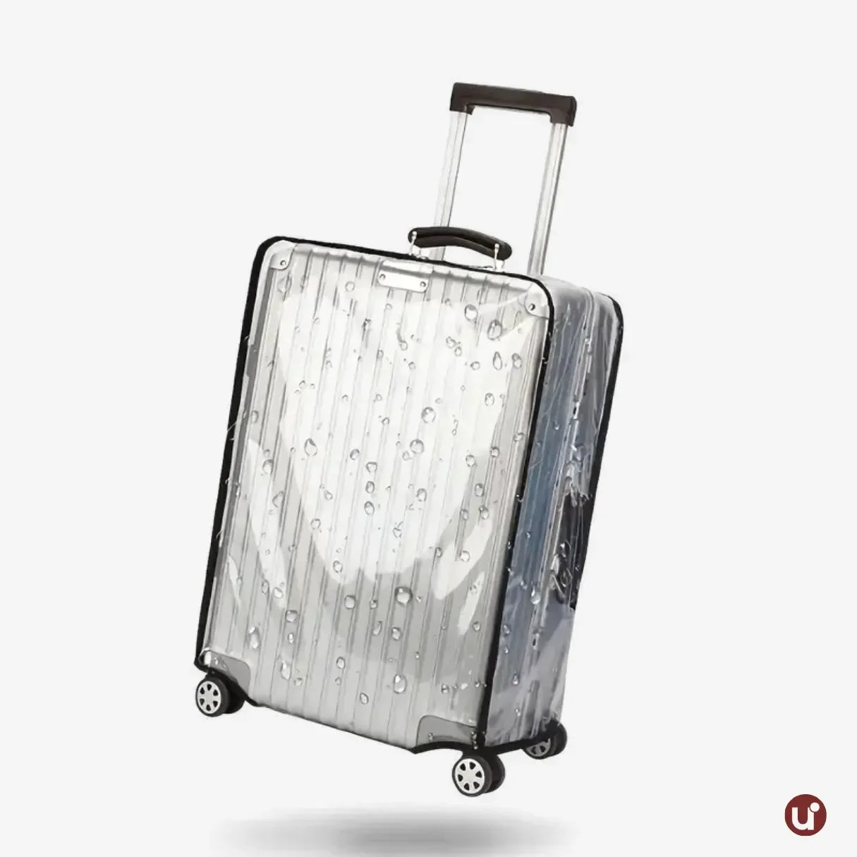 Capa Protetora Para Mala de Viagem Transparente PVC Cristal Resistente e Impermeável - uniescolhas